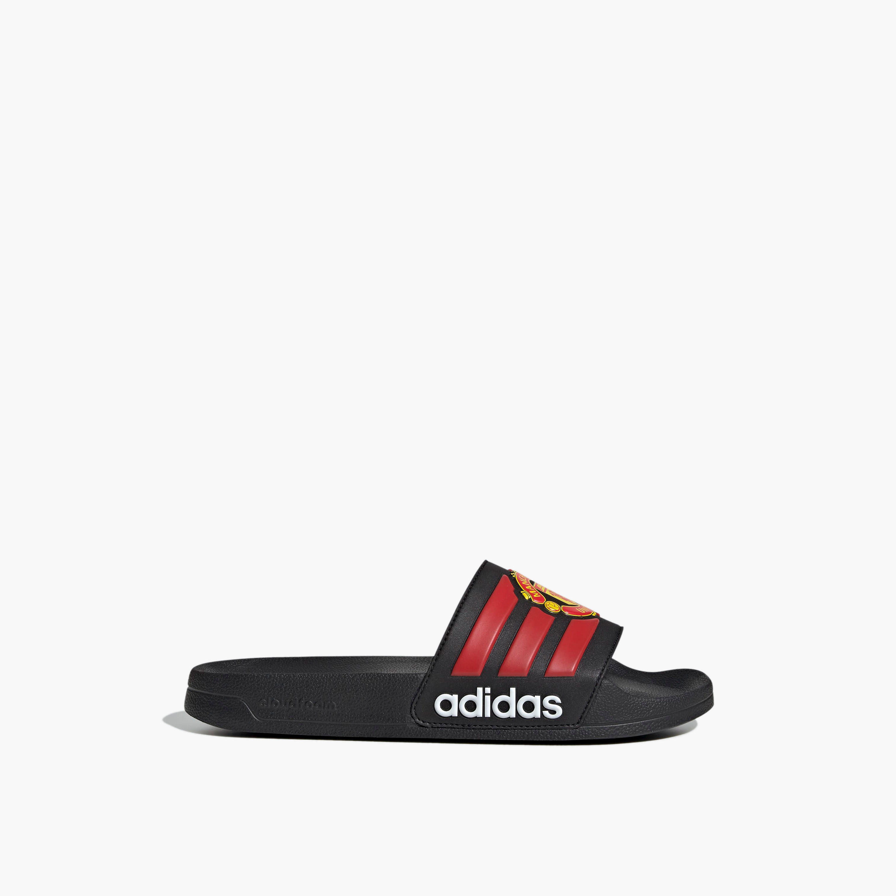 Adidas Men Adilette Shower Man Utd Logo Print Slides-sports-men-shoes-image-2