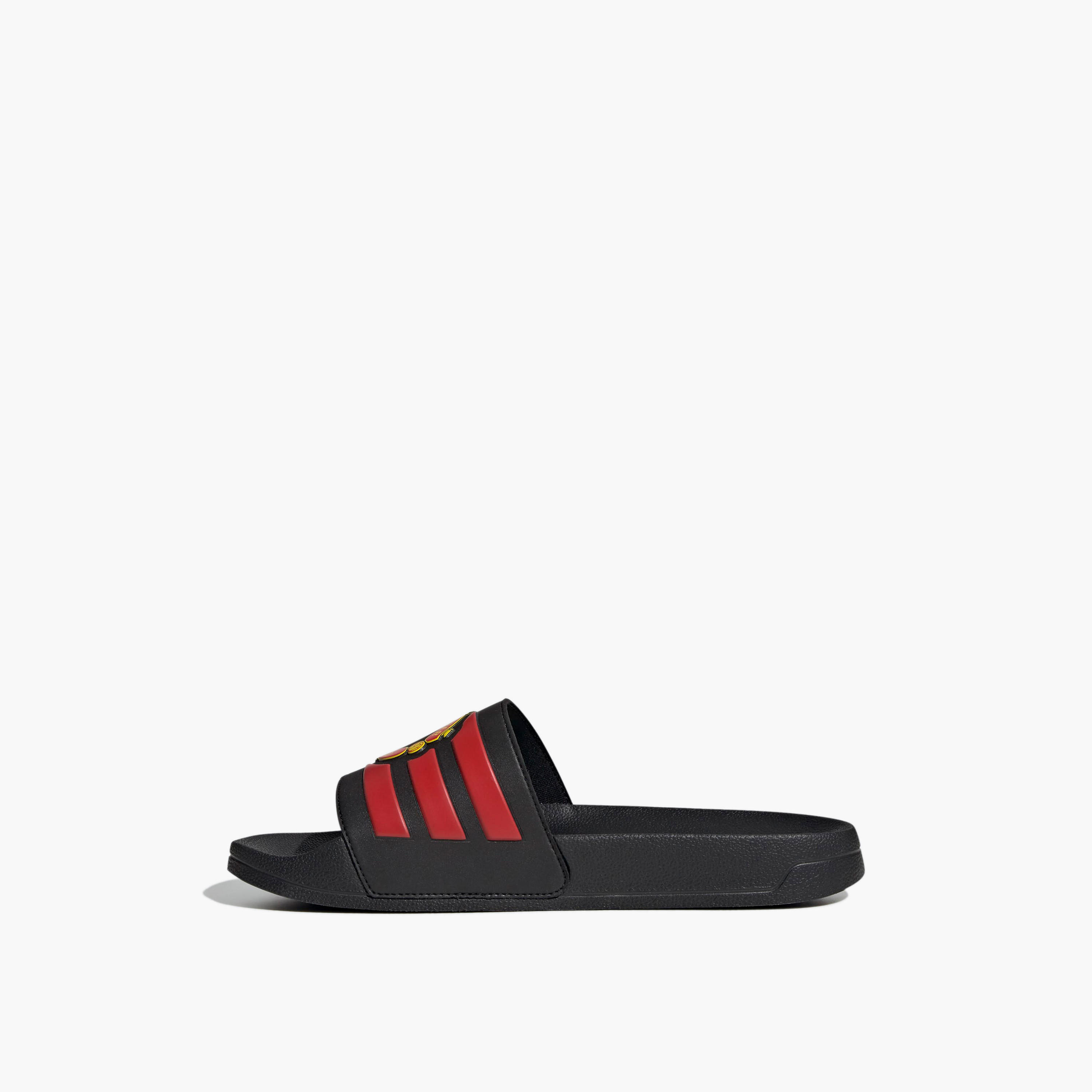 Adidas Men Adilette Shower Man Utd Logo Print Slides-sports-men-shoes-image-3