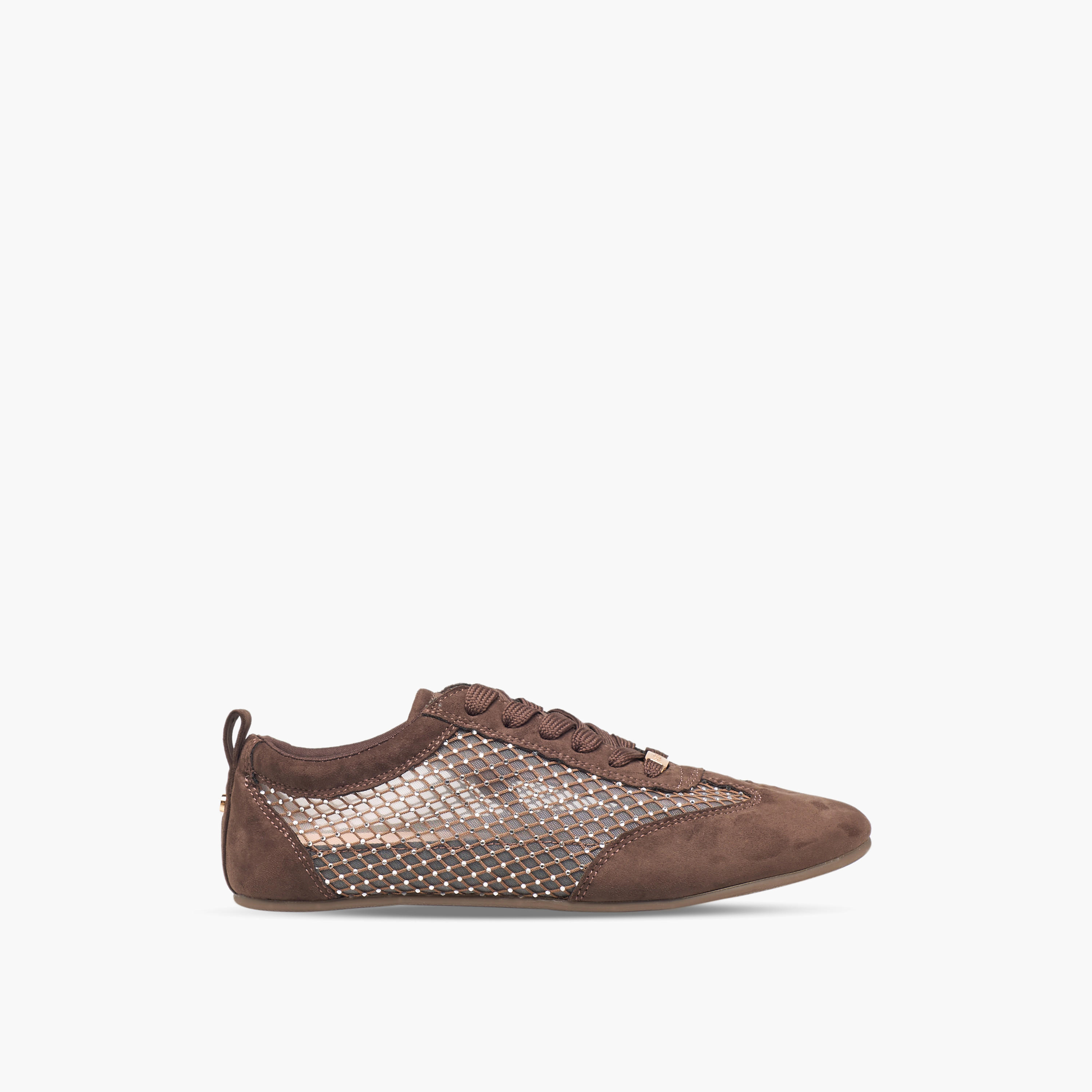 Celeste Women Mesh Detail Lace-Up Sneakers-women-shoes-sneakers-image-3