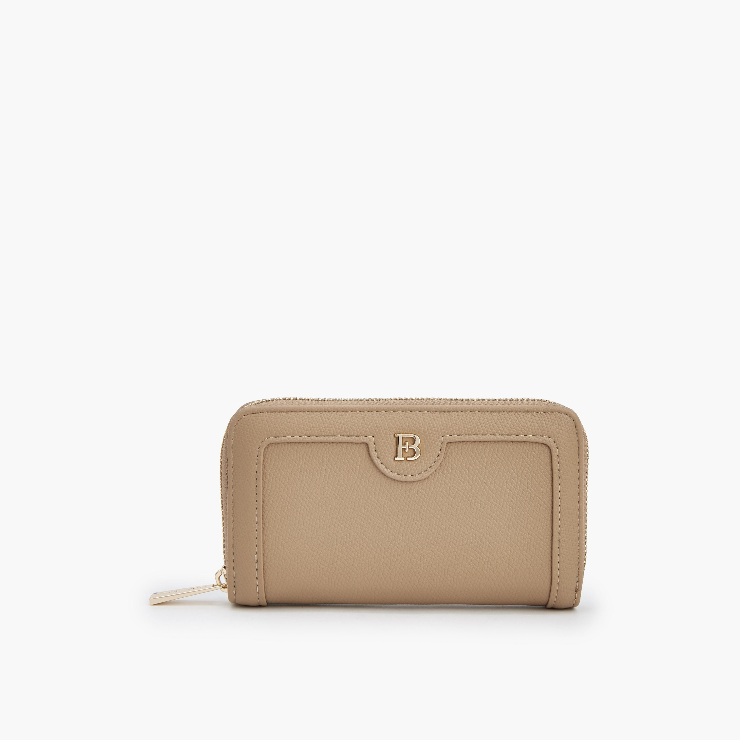 Flora Bella Textured Wallet with Zip Closure-women-bagsandwallets-wallets-image-1