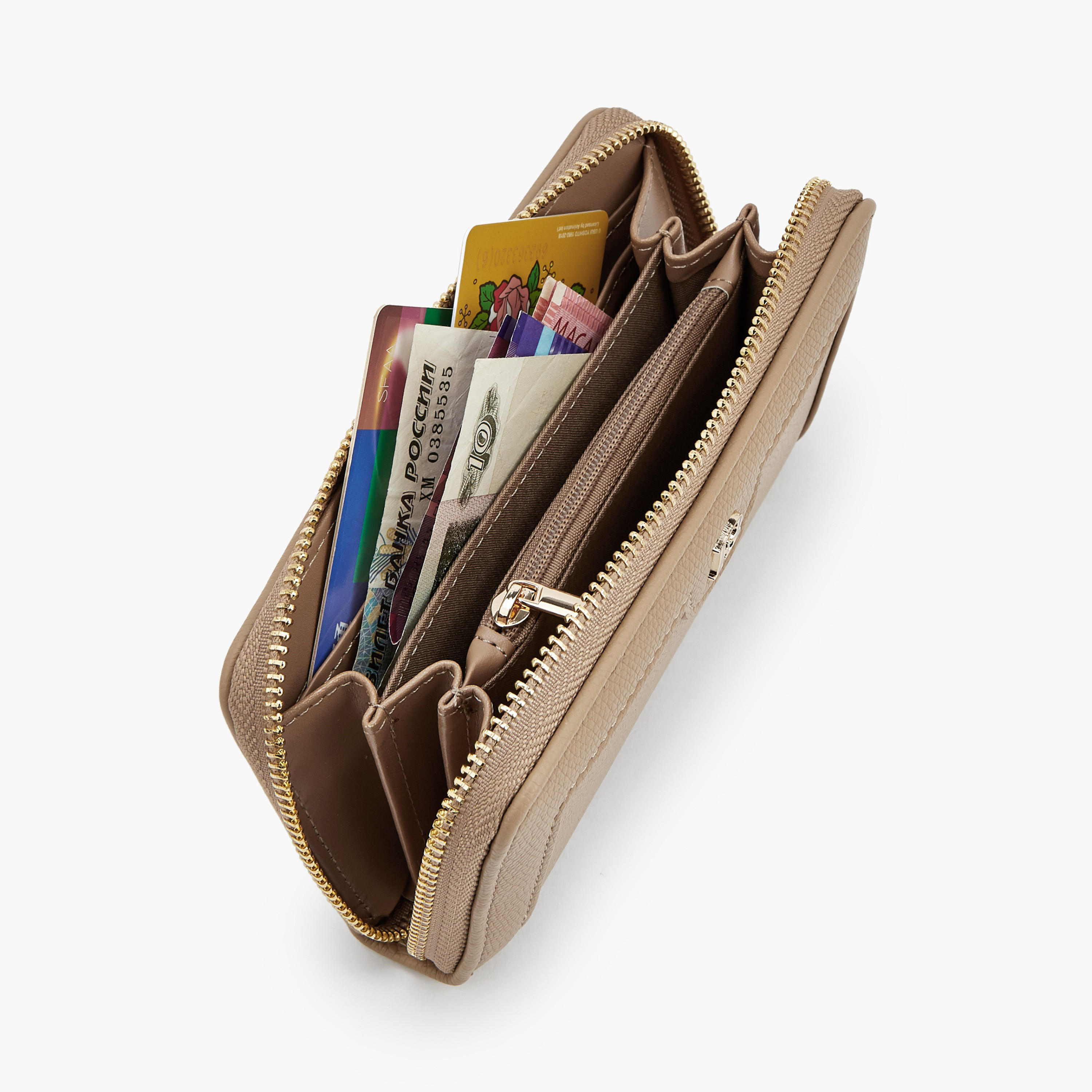 Flora Bella Textured Wallet with Zip Closure-women-bagsandwallets-wallets-image-7