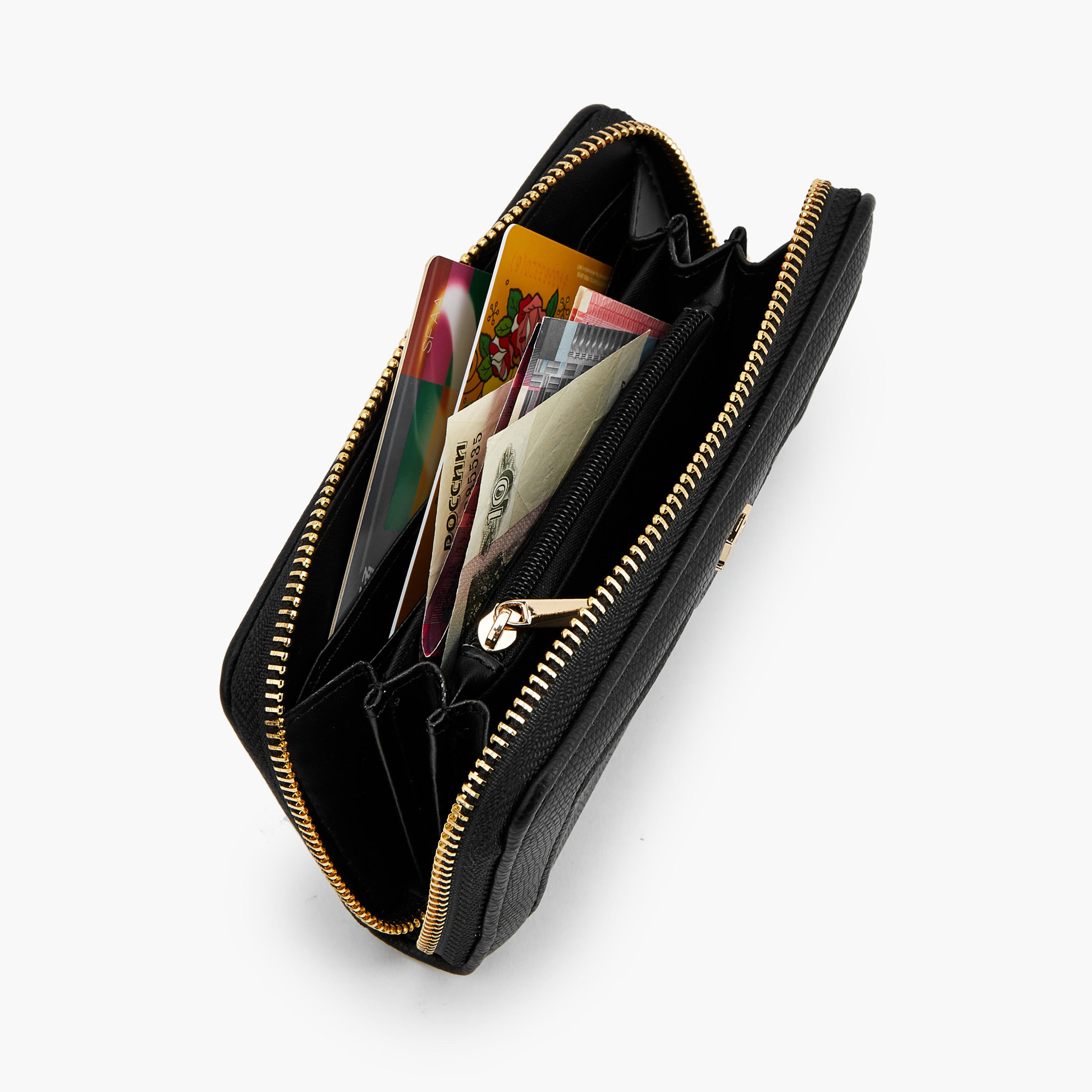 Flora Bella Textured Wallet with Zip Closure-women-bagsandwallets-wallets-image-7
