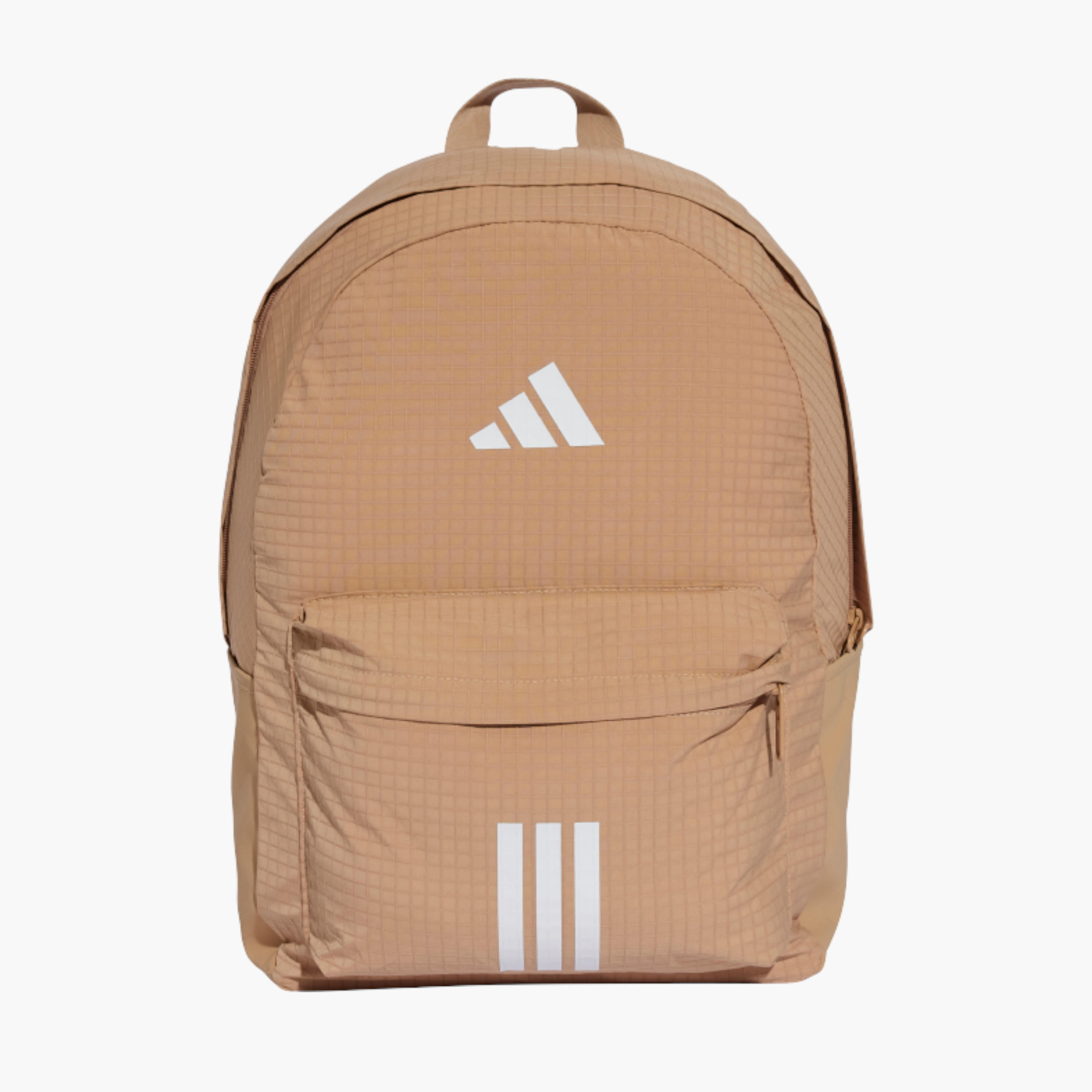 adidas Logo Print School Backpack with Adjustable Straps and Zip Closure - 15x31x44 cm-school-bagsandbackpacks-backpacks-image-1