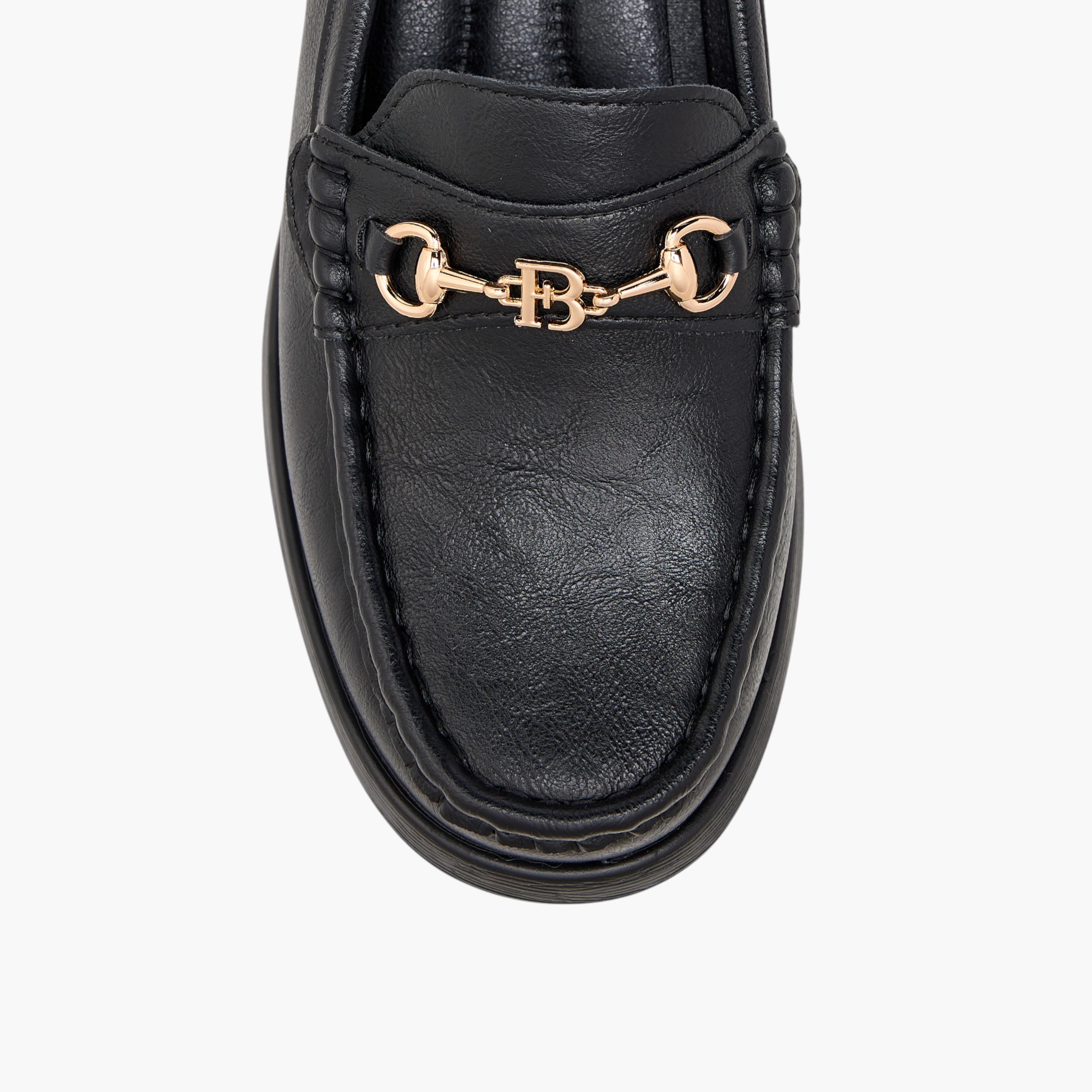 Flora Bella Metal Accent Slip-On Loafers with Block Heels-women-shoes-loafersandmoccasins-image-4