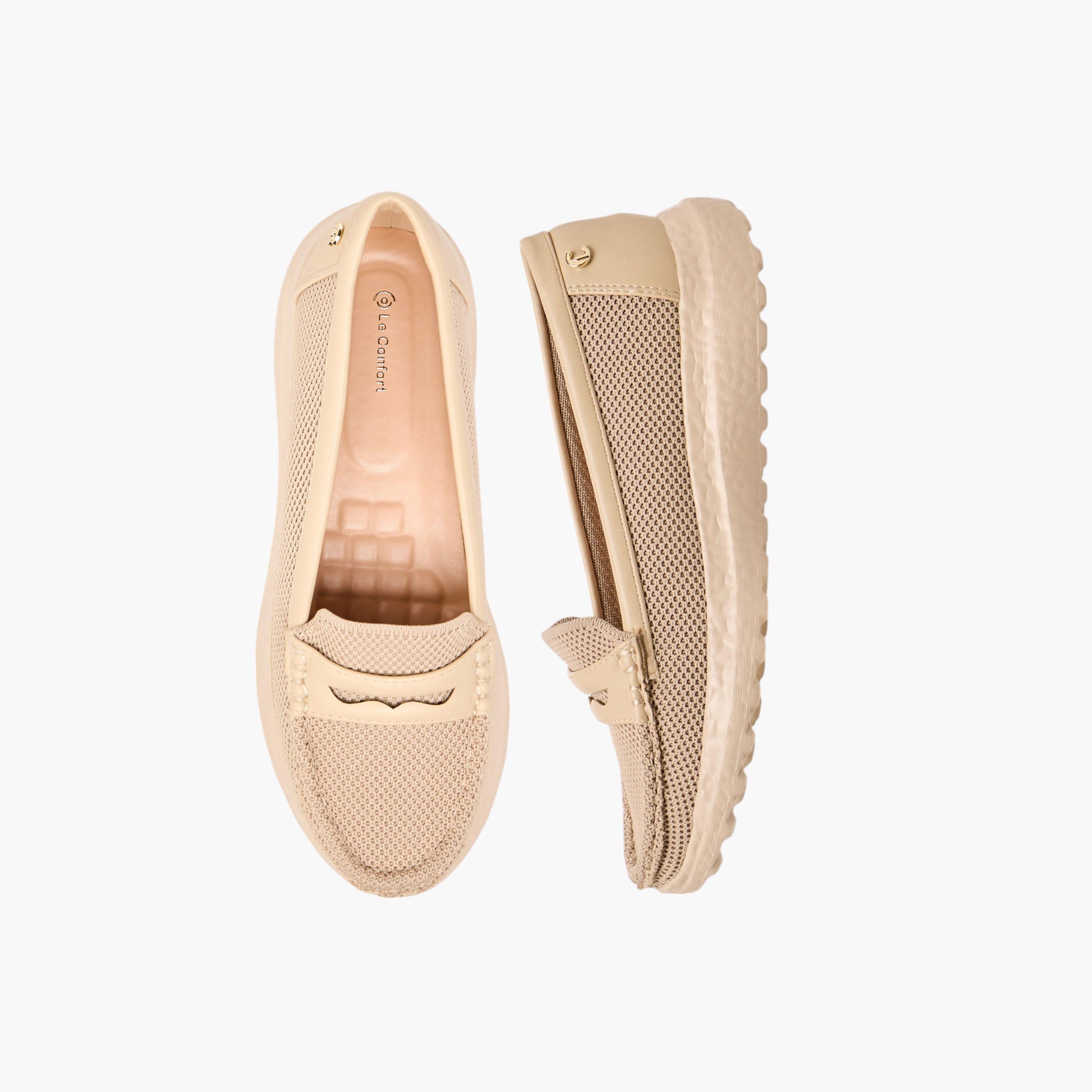Le Confort Cutout Detail Slip-On Loafers-women-shoes-loafersandmoccasins-image-1