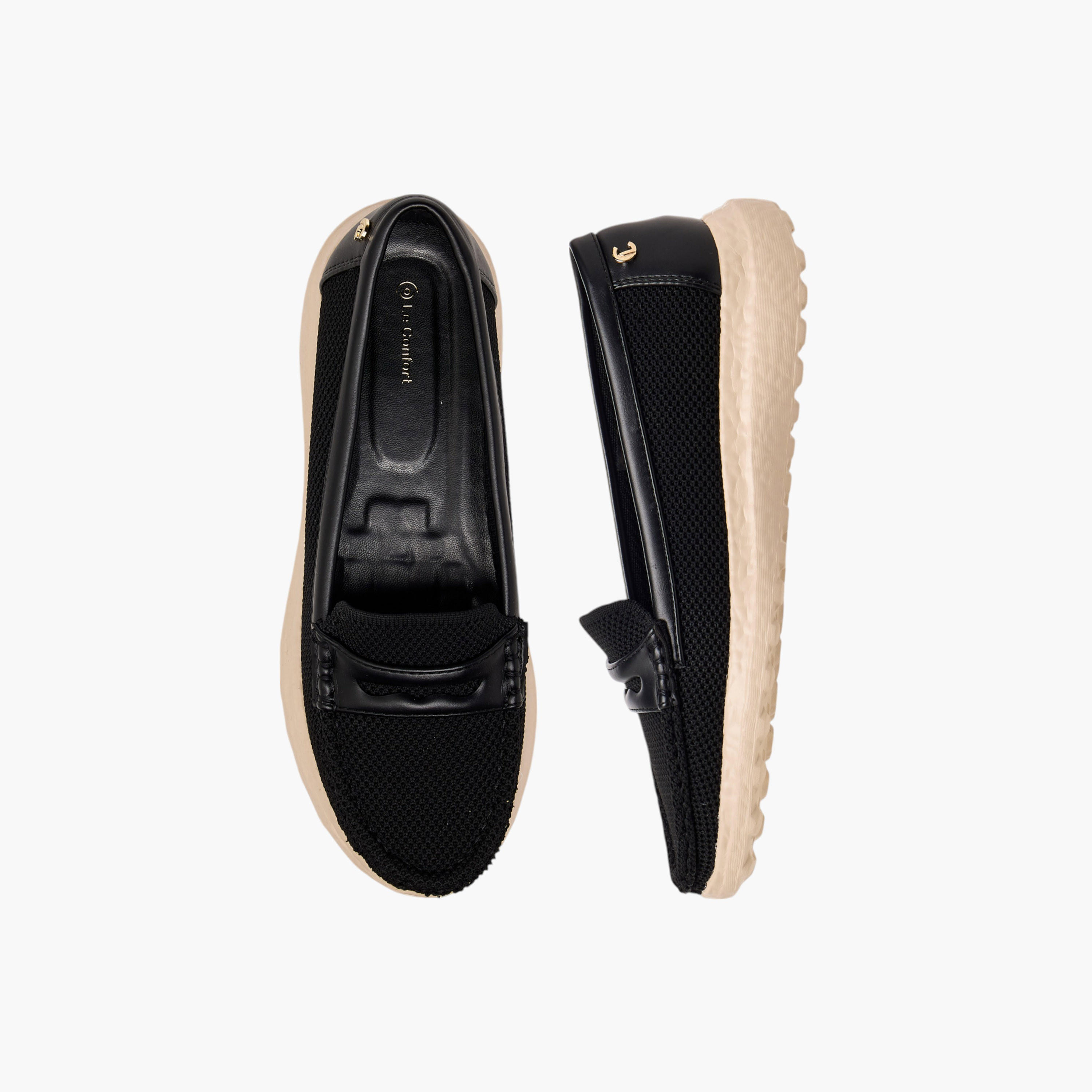 Le Confort Cutout Detail Slip-On Loafers-women-shoes-loafersandmoccasins-image-1