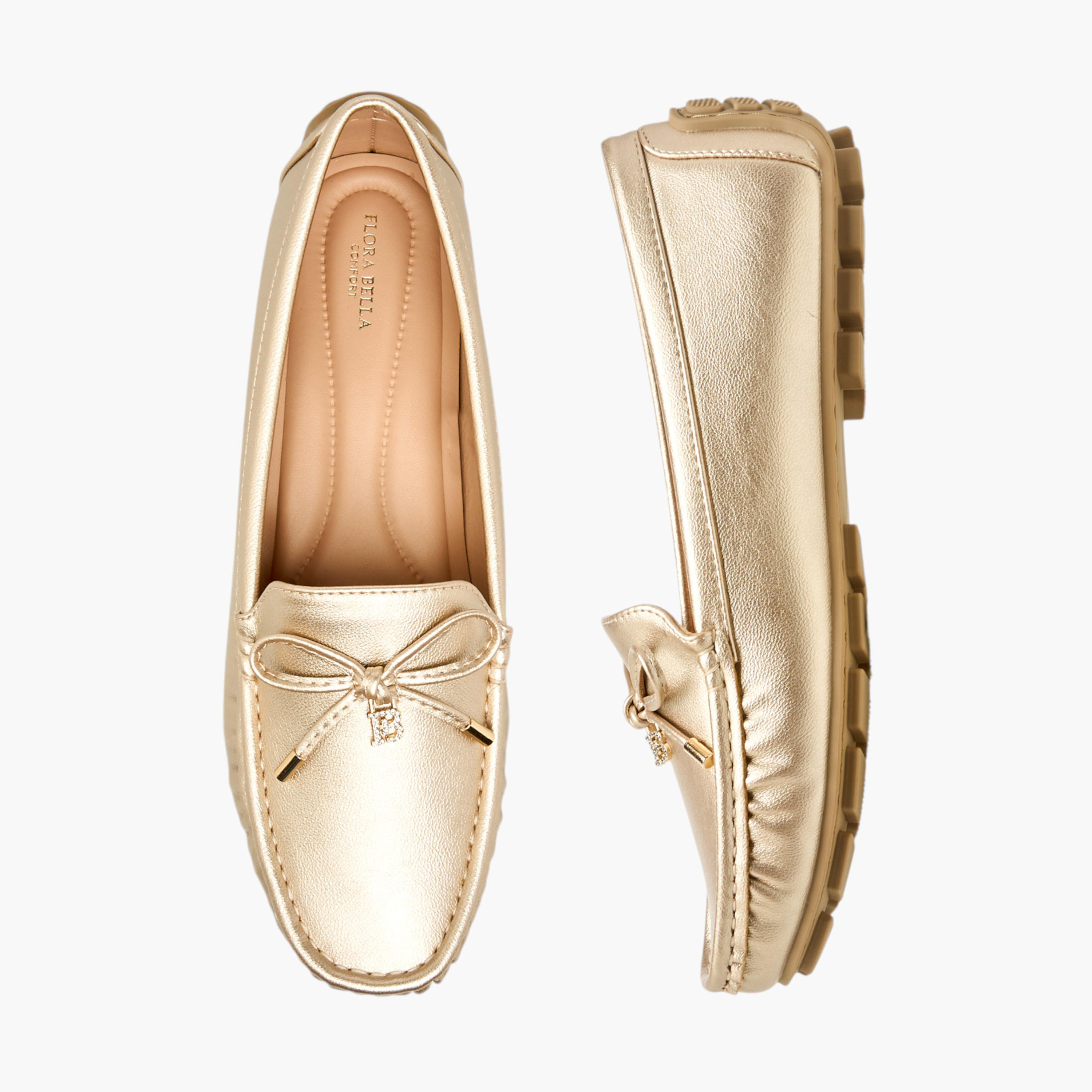 Flora Bella Women Bow Detail Moccasins-women-shoes-loafersandmoccasins-image-1
