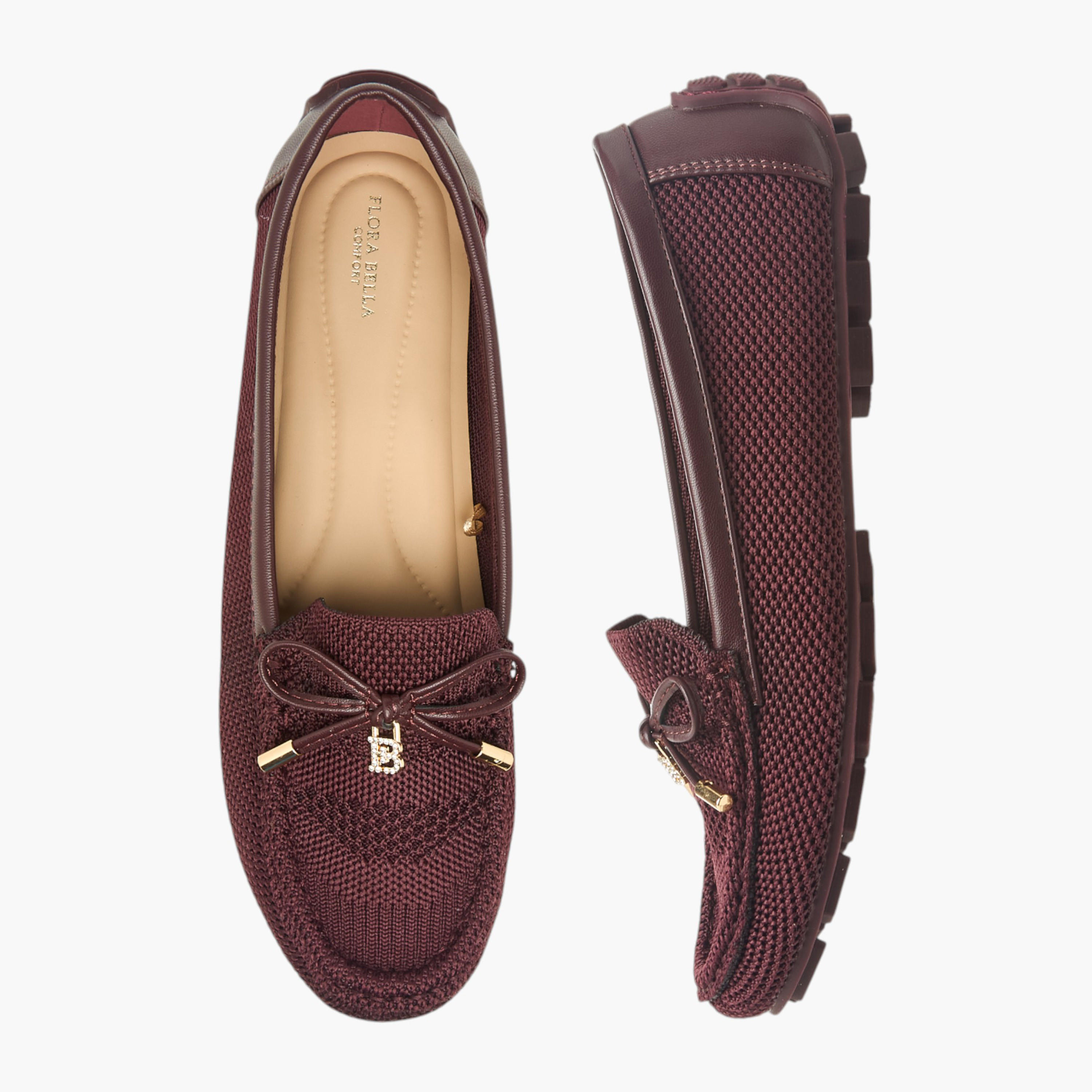 Flora Bella Women Knit Detail Moccasins-women-shoes-loafersandmoccasins-image-1
