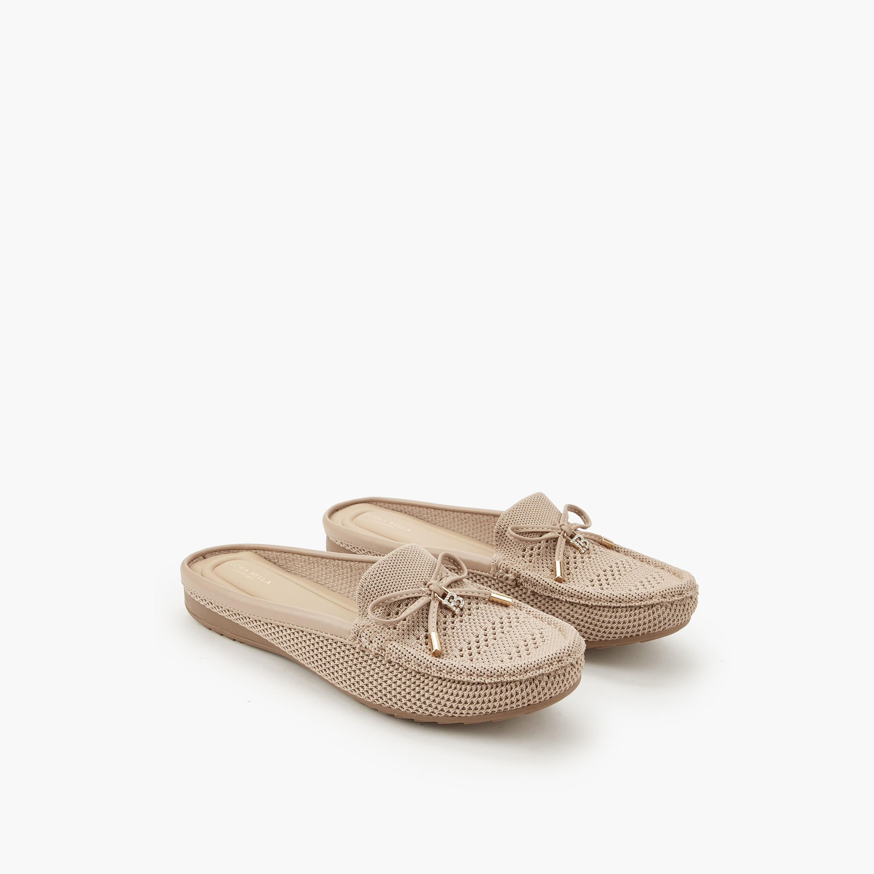 حذاء ميول سهل الارتداء للنساء من فلورا بيلا-women-shoes-flats-mules-image-6