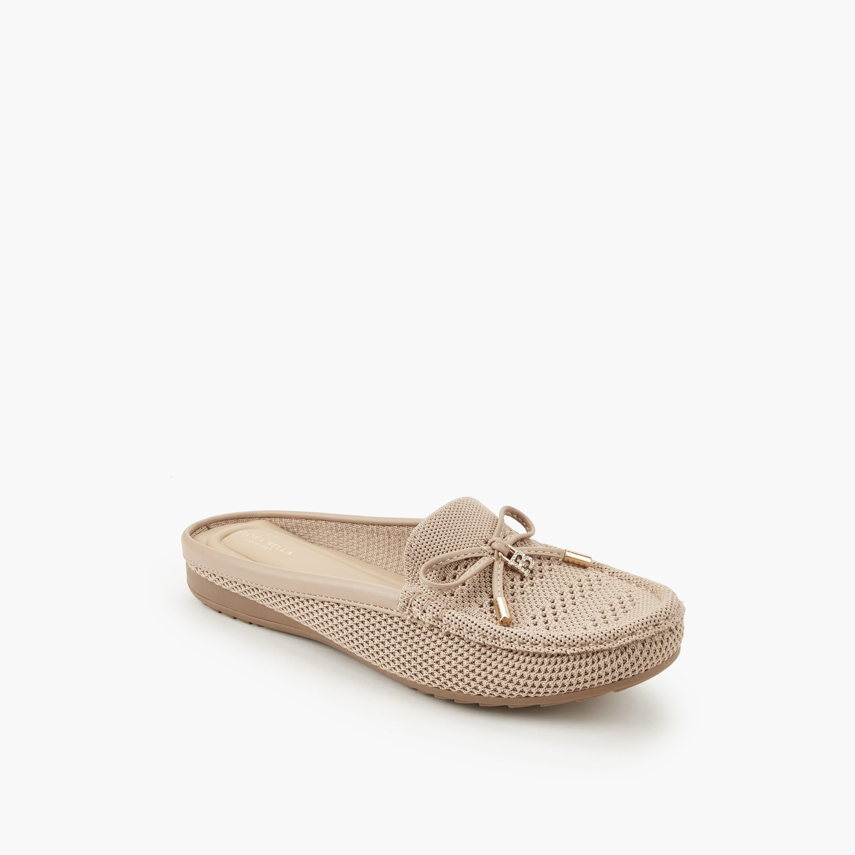 حذاء ميول سهل الارتداء للنساء من فلورا بيلا-women-shoes-flats-mules-image-7