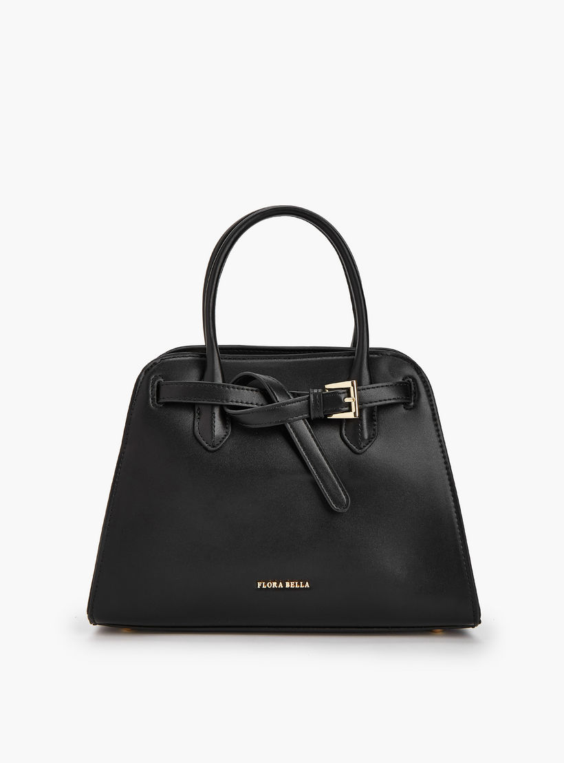 شنطة توتي سادة بسحاب إغلاق وحزام قابل للفصل من فلورا بيلا-women-bagsandwallets-handbags-image-1
