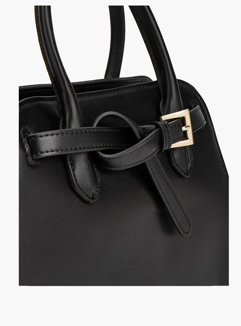 شنطة توتي سادة بسحاب إغلاق وحزام قابل للفصل من فلورا بيلا-women-bagsandwallets-handbags-image-6