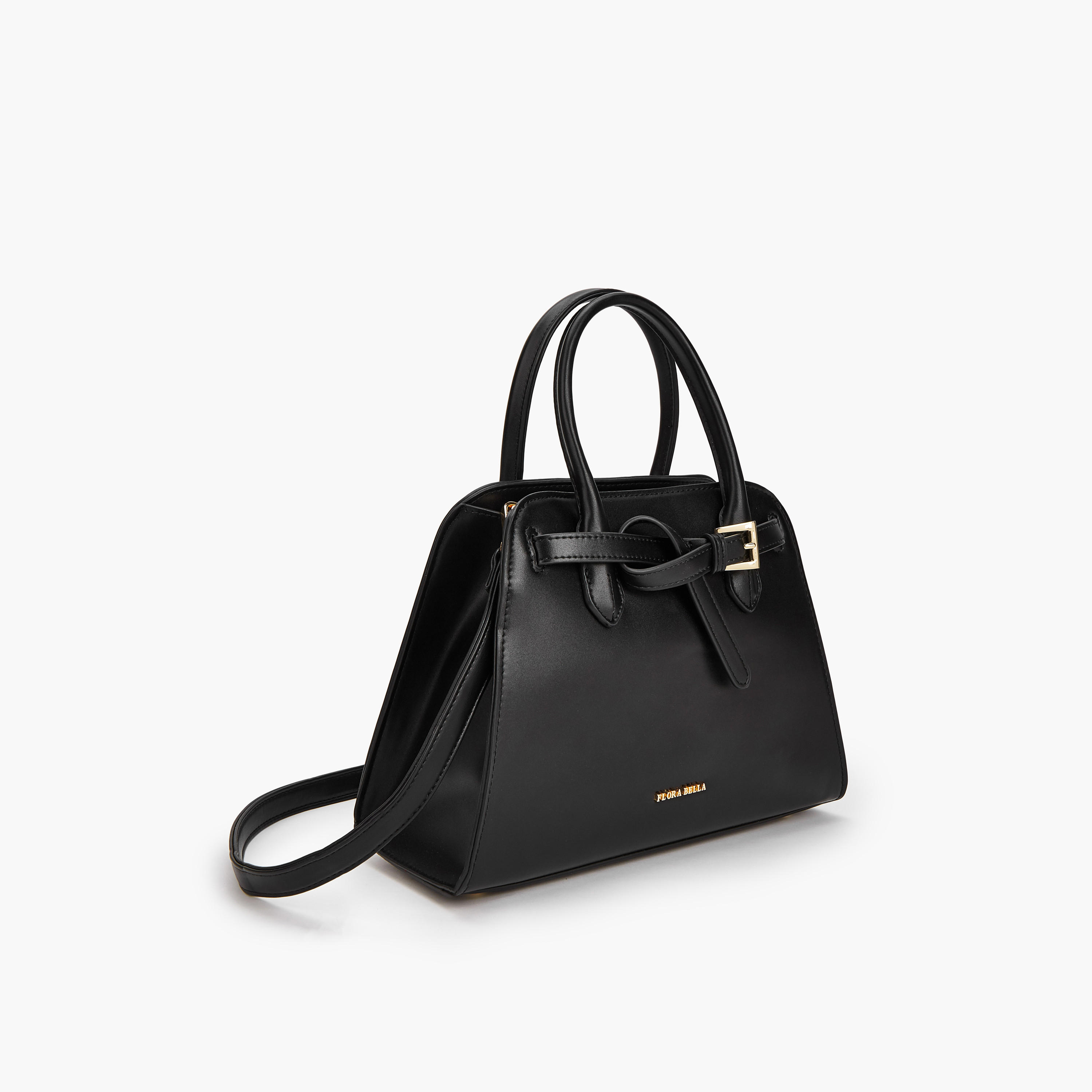 شنطة توتي سادة بسحاب إغلاق وحزام قابل للفصل من فلورا بيلا-women-bagsandwallets-handbags-image-5