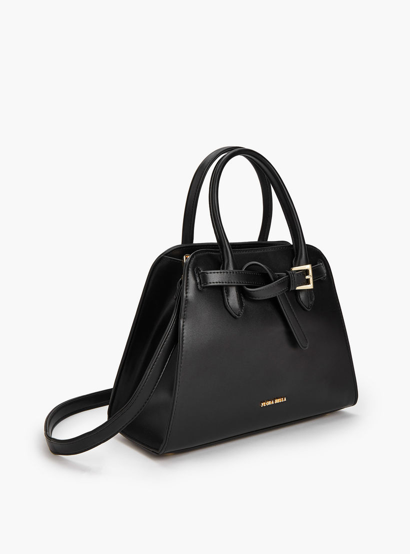 شنطة توتي سادة بسحاب إغلاق وحزام قابل للفصل من فلورا بيلا-women-bagsandwallets-handbags-image-5