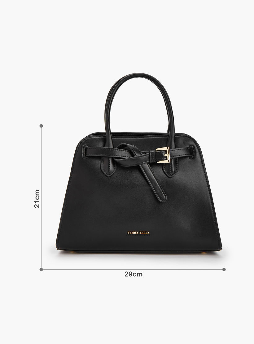 شنطة توتي سادة بسحاب إغلاق وحزام قابل للفصل من فلورا بيلا-women-bagsandwallets-handbags-image-2