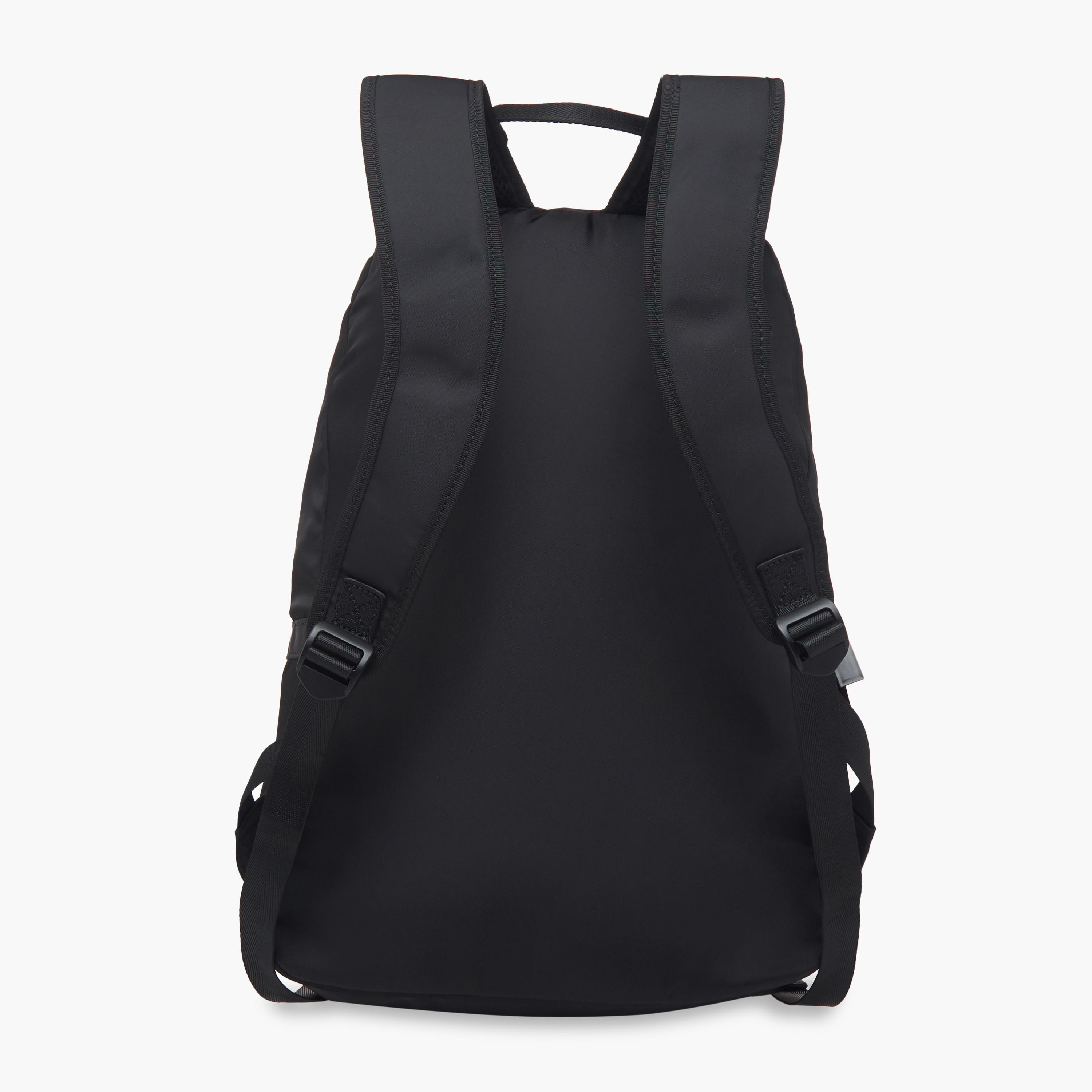Oaklan by Shoexpress Logo Print School Backpack with Zip Closure and Pouch - 32x13x45 cm-school-bagsandbackpacks-backpacks-image-5