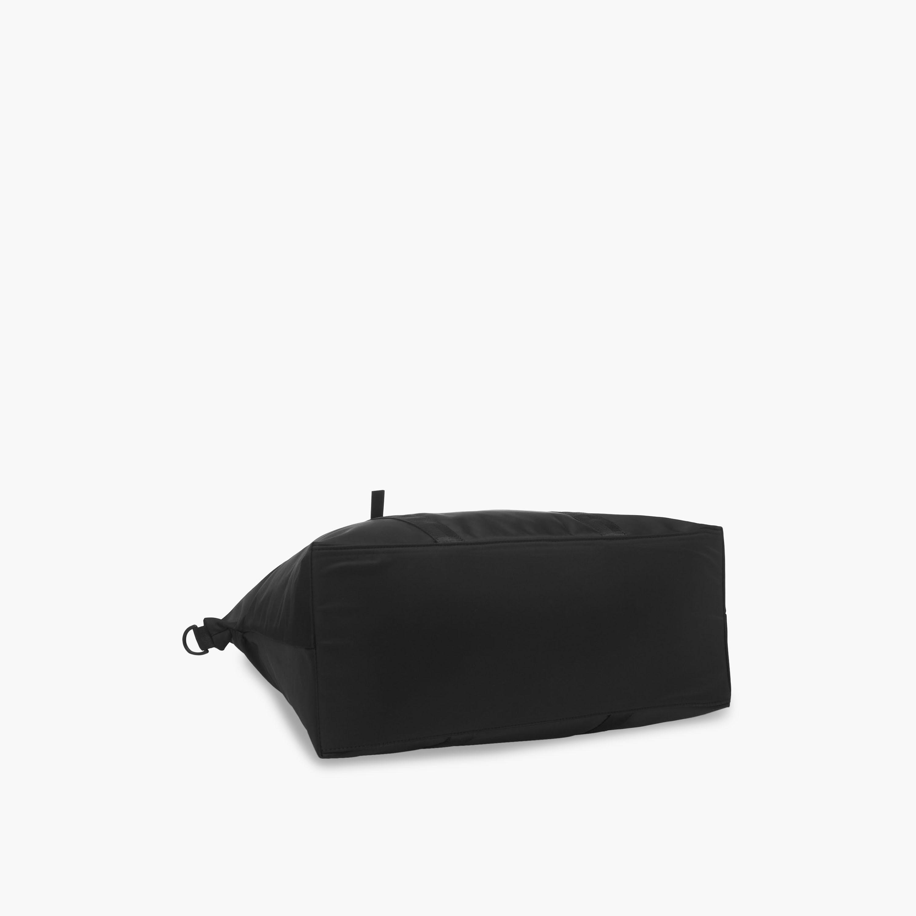 Oaklan by Shoexpress Logo Print Duffle Bag with Double Handles and Zip Closure-women-bagsandwallets-handbags-image-8
