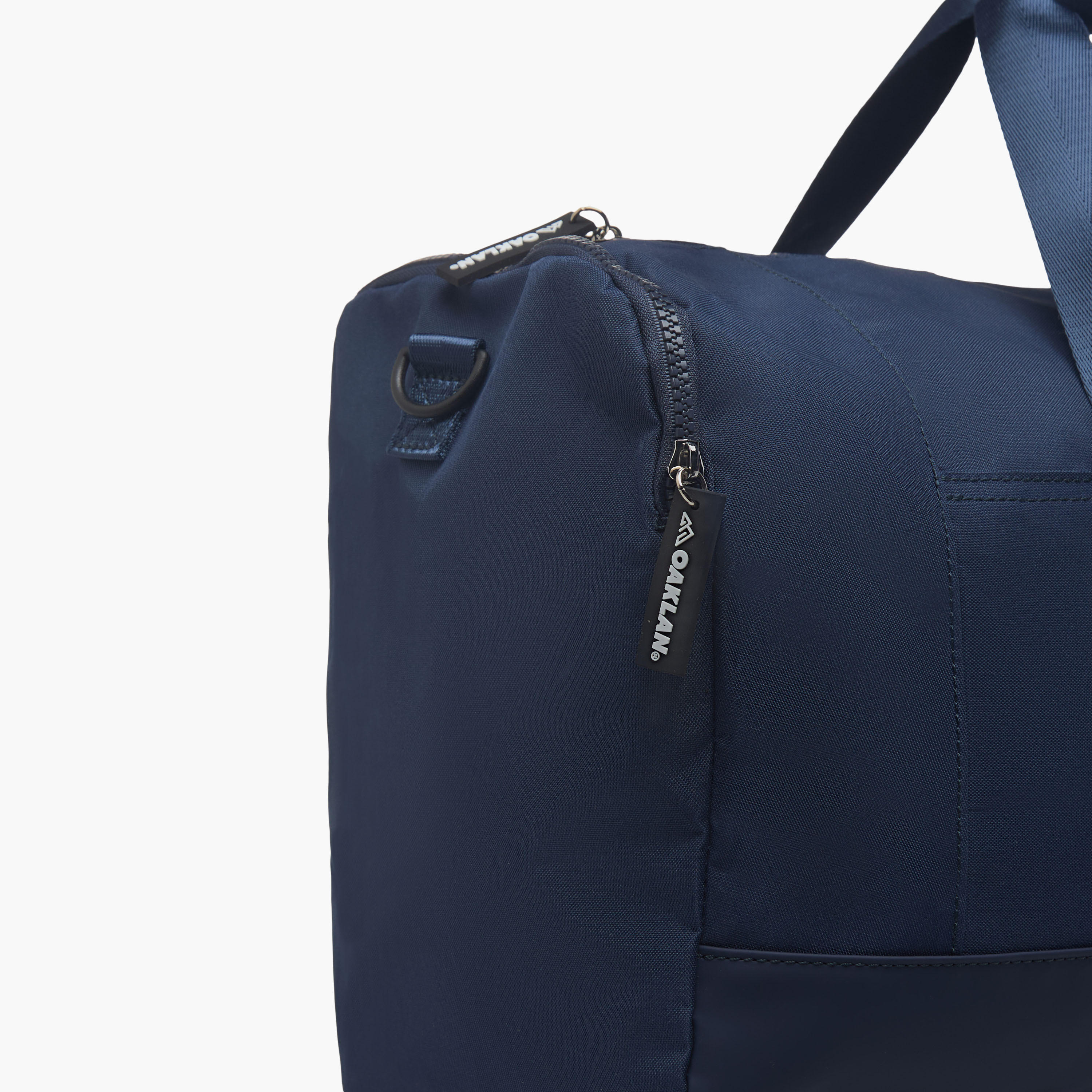 Oaklan by Shoexpress Solid Duffle Bag with Double Handles and Zip Closure-women-bagsandwallets-handbags-image-6