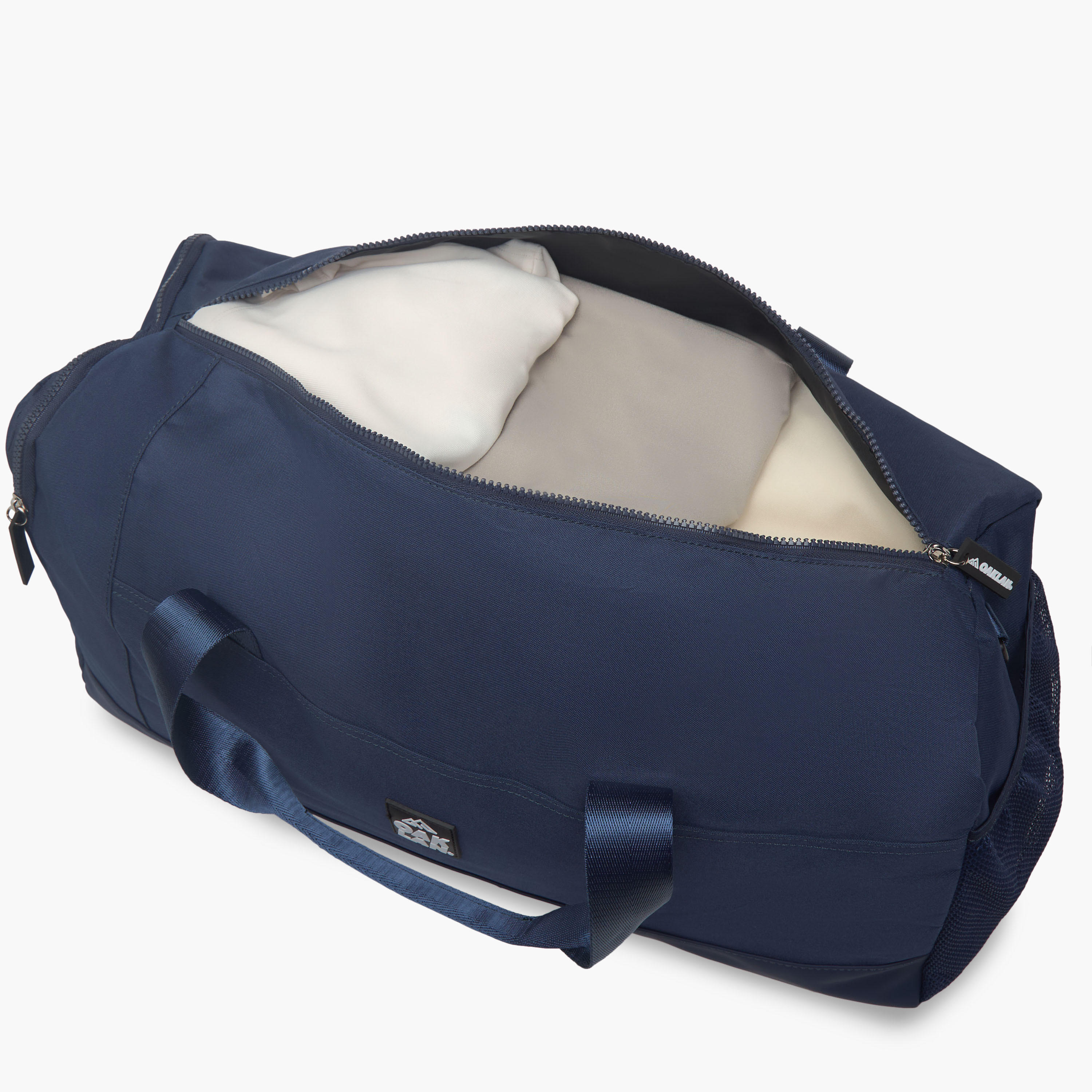 Oaklan by Shoexpress Solid Duffle Bag with Double Handles and Zip Closure-women-bagsandwallets-handbags-image-10