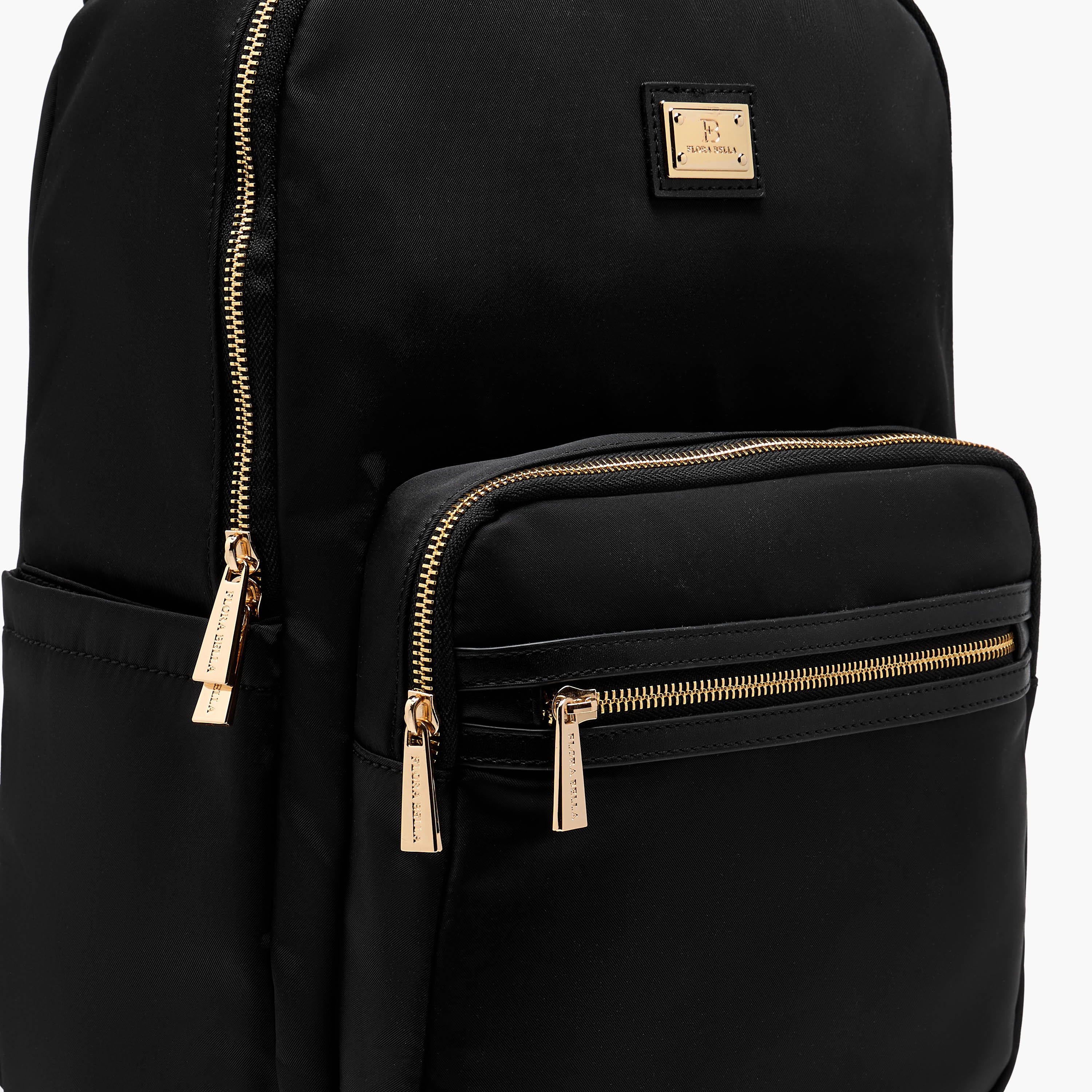 Flora Bella Solid Backpack with Adjustable Straps and Zip Closure - 13x29x38 cm-men-bags-image-8