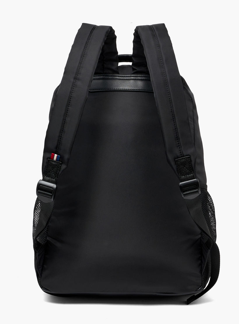 Lee Cooper Logo Applique Backpack with Padded Shoulder Straps-women-bagsandwallets-backpacks-image-5