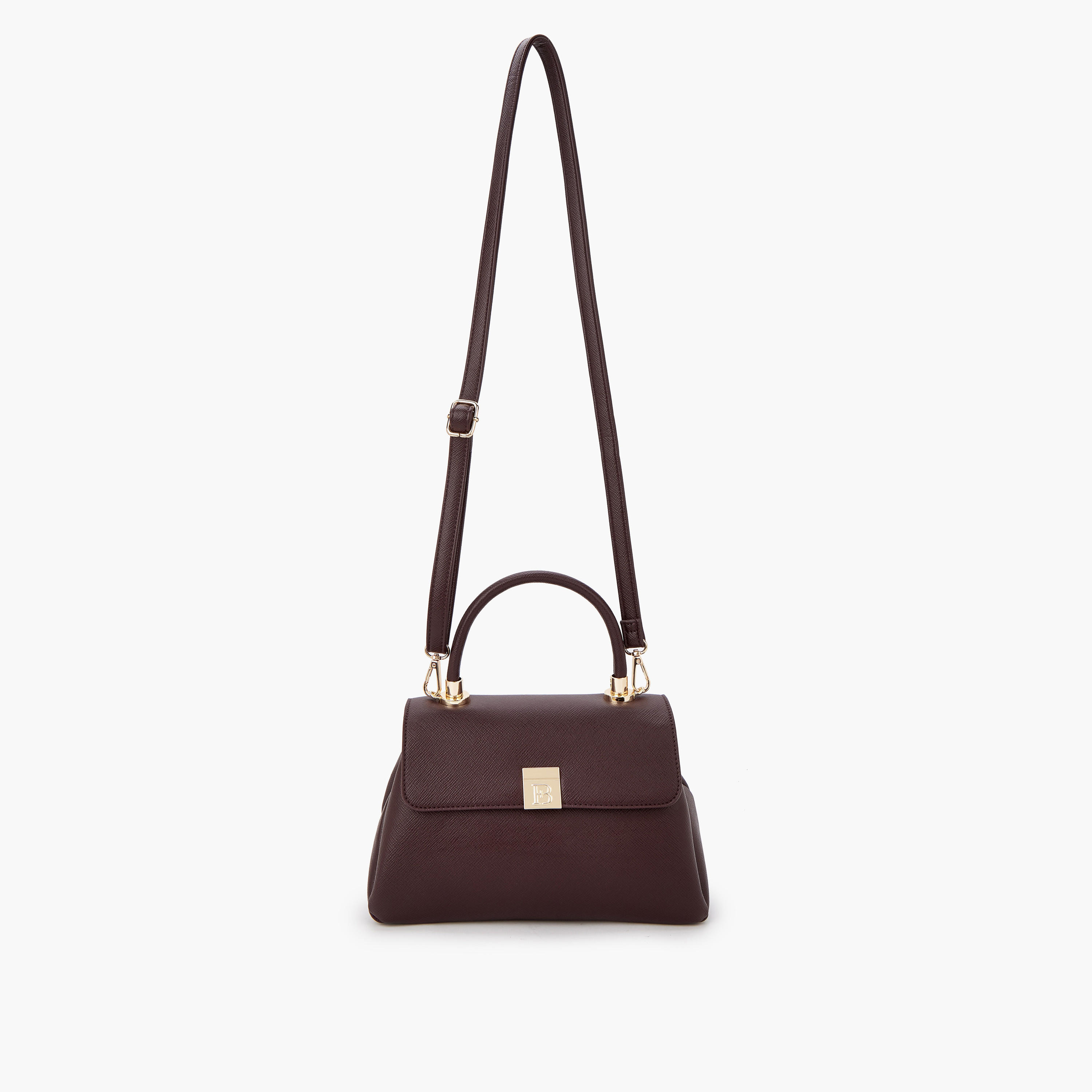 شنطة ساتشيل سادة بحزام قابل للفصل من فلور بيلا-women-bagsandwallets-handbags-image-2