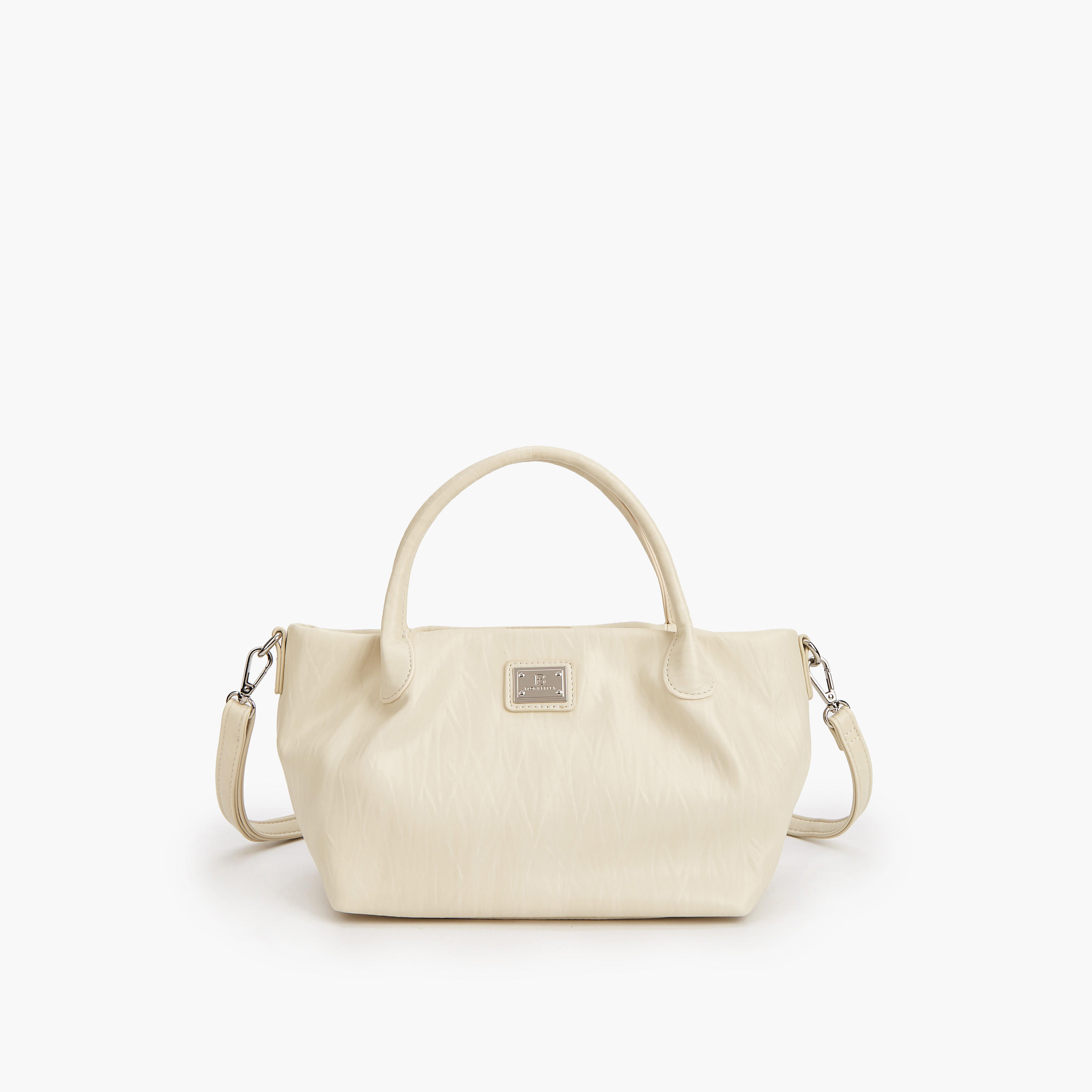 شنطة توتي بارزة الملمس بزر إغلاق من فلورا بيلا-women-bagsandwallets-handbags-image-1