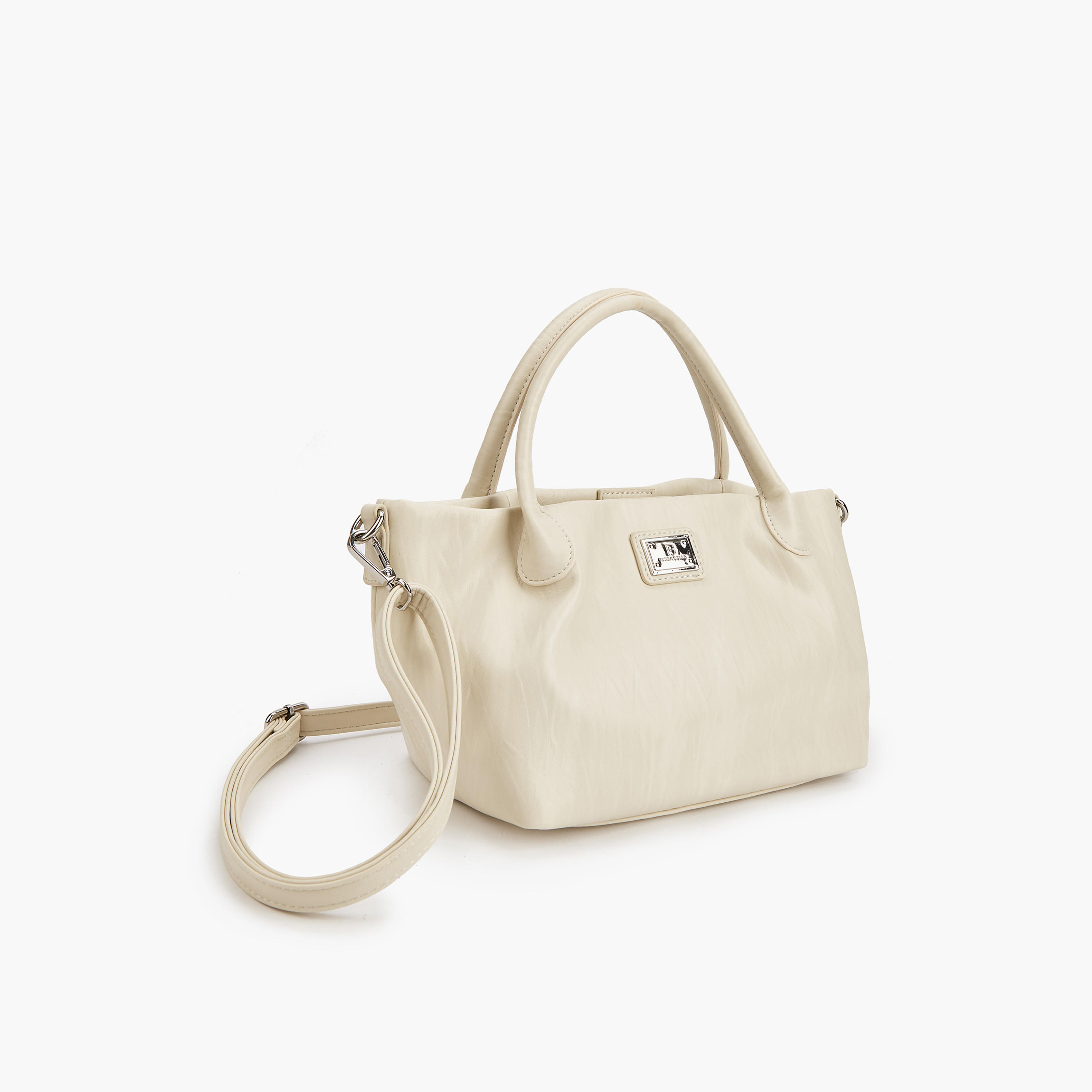 شنطة توتي بارزة الملمس بزر إغلاق من فلورا بيلا-women-bagsandwallets-handbags-image-3