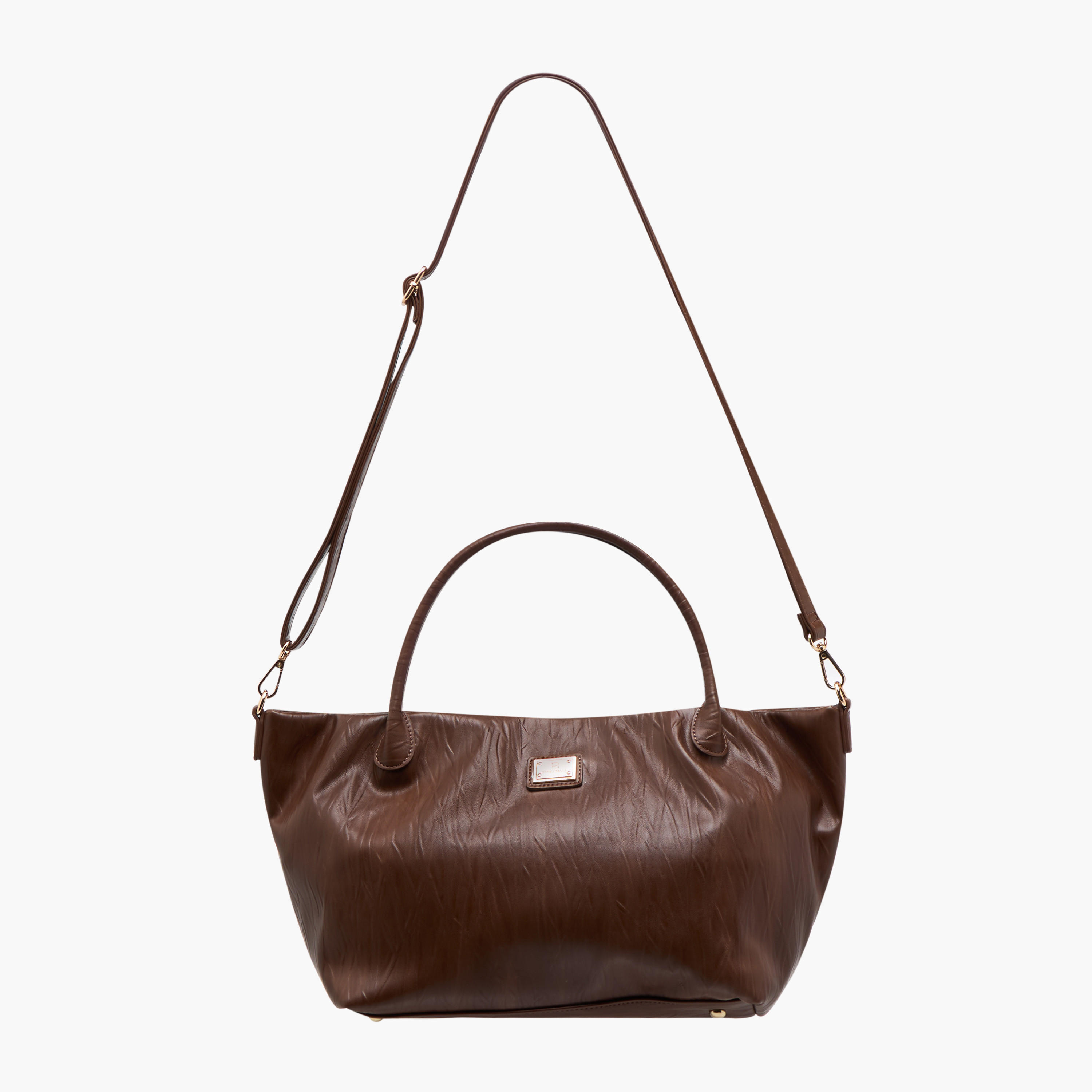 شنطة توتي بارزة الملمس بمقبض مزدوج وحزام كتف قابل للفصل من فلورا بيلا-women-bagsandwallets-handbags-image-4