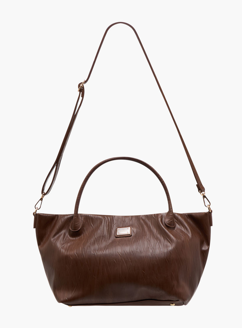 شنطة توتي بارزة الملمس بمقبض مزدوج وحزام كتف قابل للفصل من فلورا بيلا-women-bagsandwallets-handbags-image-4
