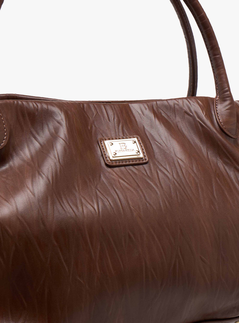 شنطة توتي بارزة الملمس بمقبض مزدوج وحزام كتف قابل للفصل من فلورا بيلا-women-bagsandwallets-handbags-image-6