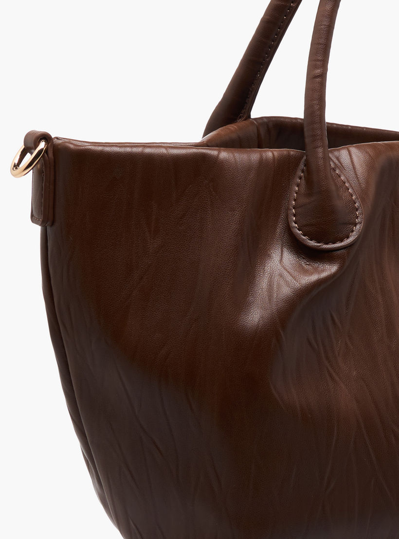شنطة توتي بارزة الملمس بمقبض مزدوج وحزام كتف قابل للفصل من فلورا بيلا-women-bagsandwallets-handbags-image-7