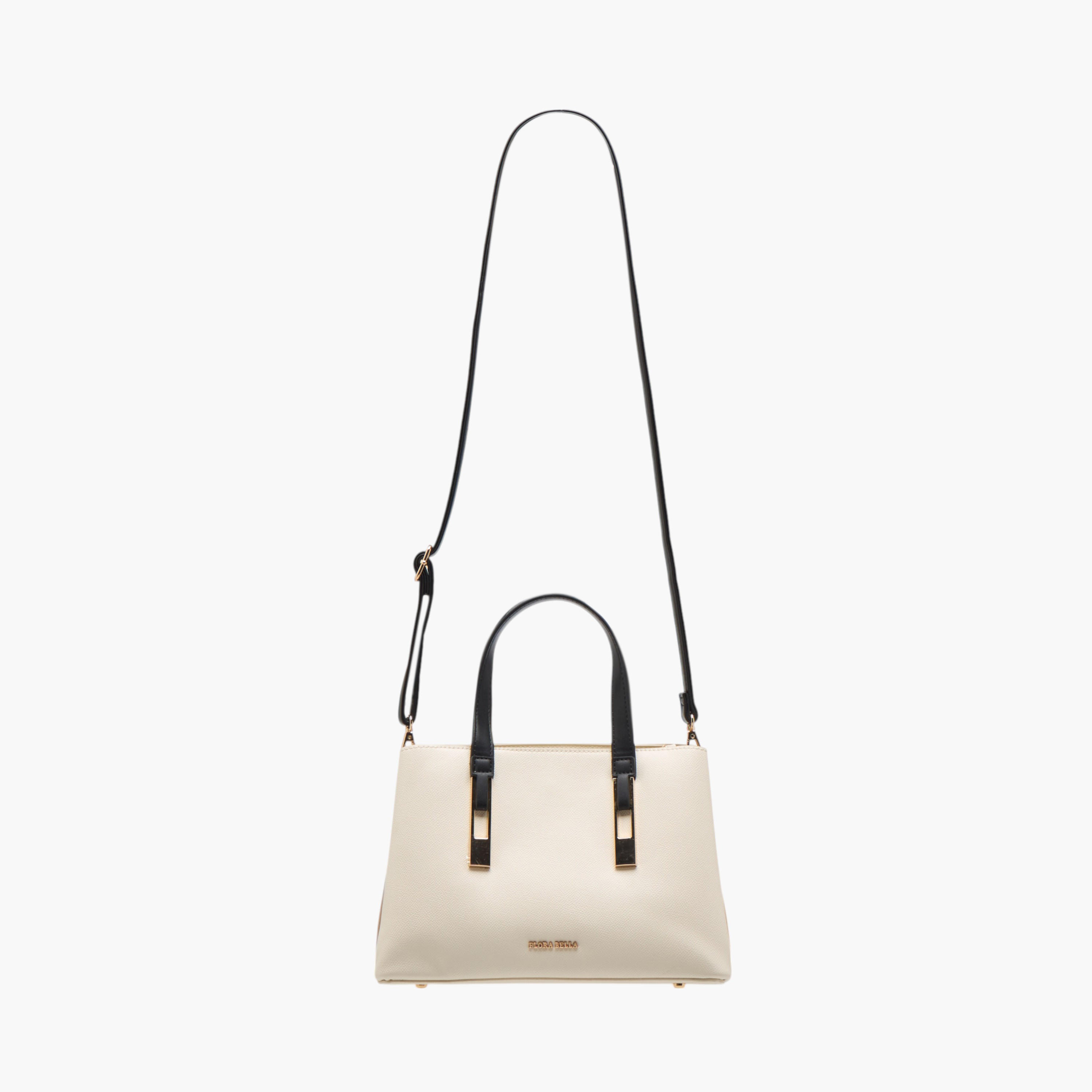 شنطة توتي سادة بمقبض مزدوج وحزام قابل للفصل من فلورا بيلا-women-bagsandwallets-handbags-image-4