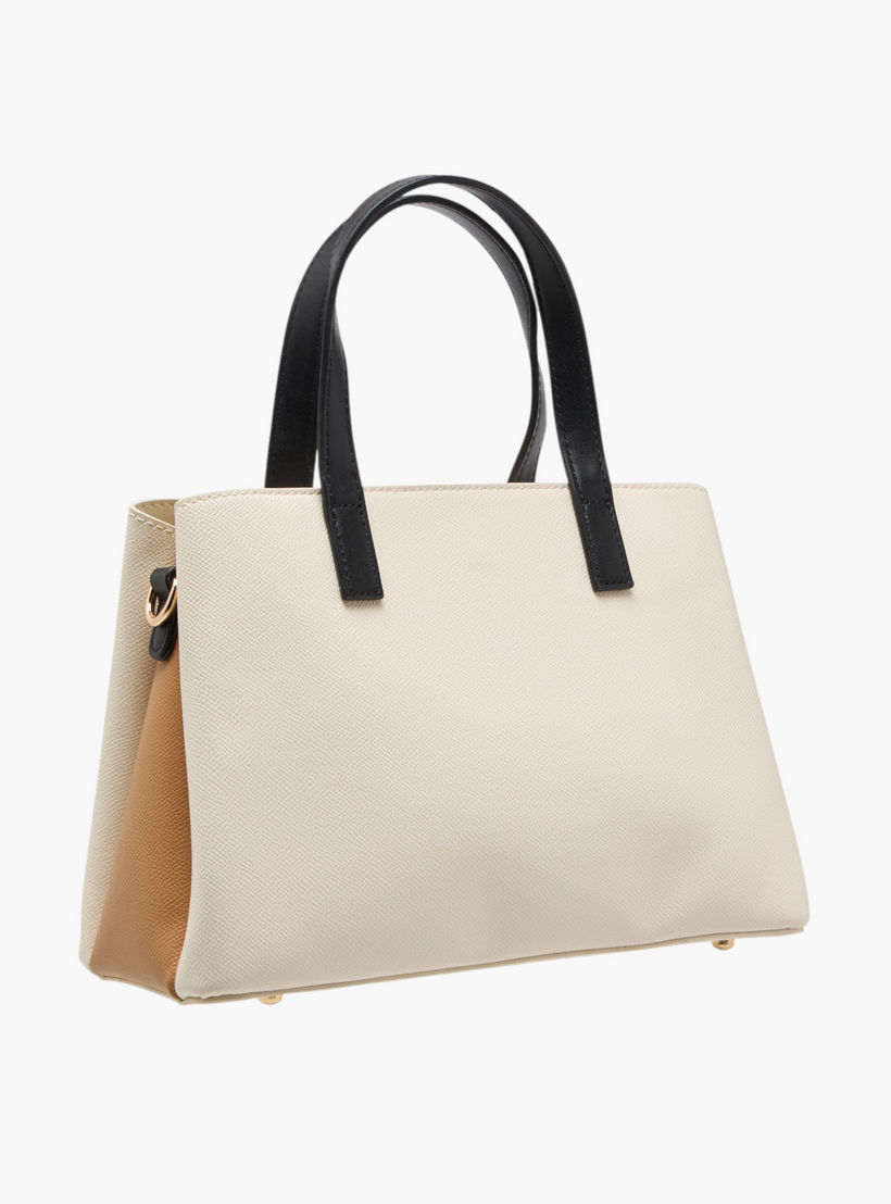 شنطة توتي سادة بمقبض مزدوج وحزام قابل للفصل من فلورا بيلا-women-bagsandwallets-handbags-image-5