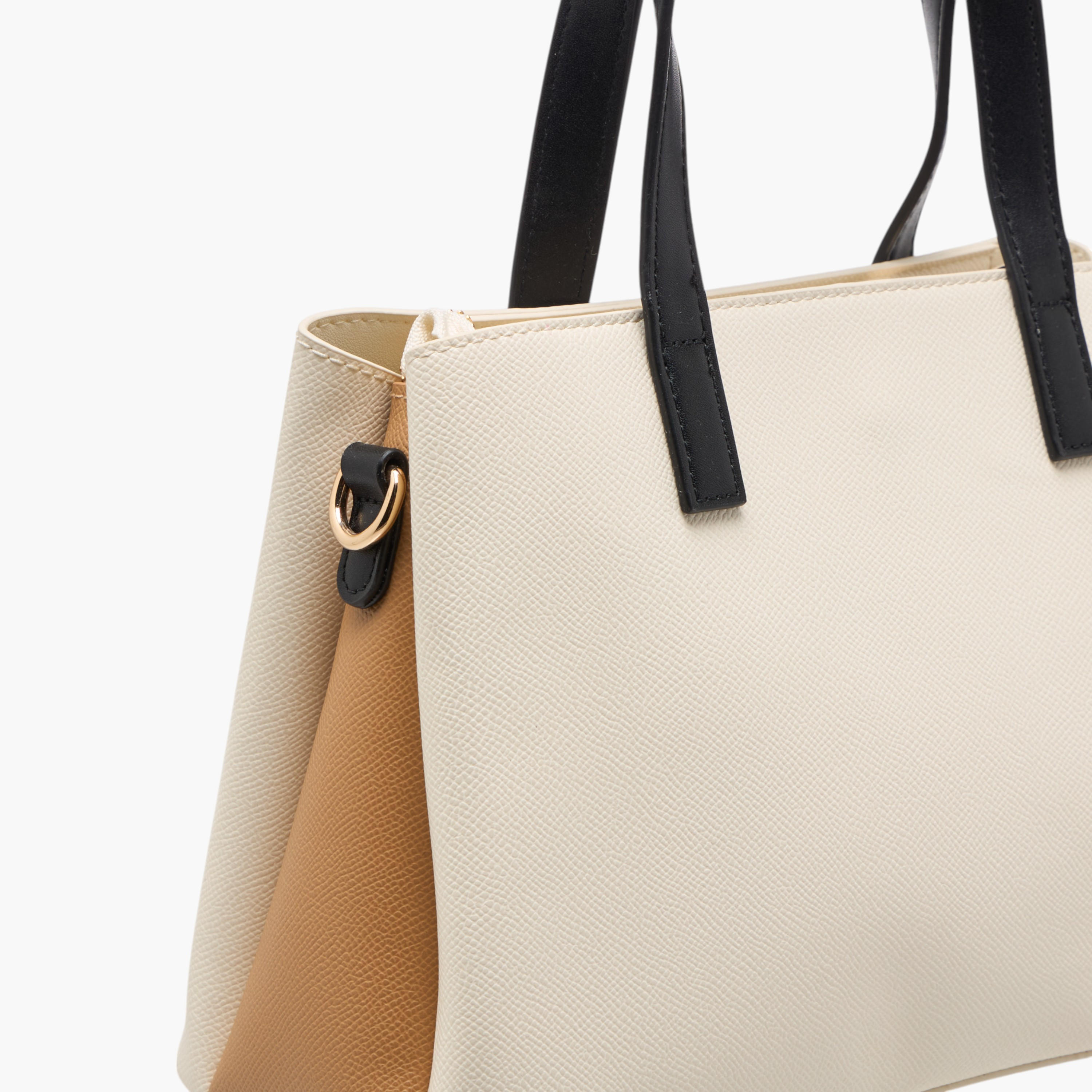 شنطة توتي سادة بمقبض مزدوج وحزام قابل للفصل من فلورا بيلا-women-bagsandwallets-handbags-image-7