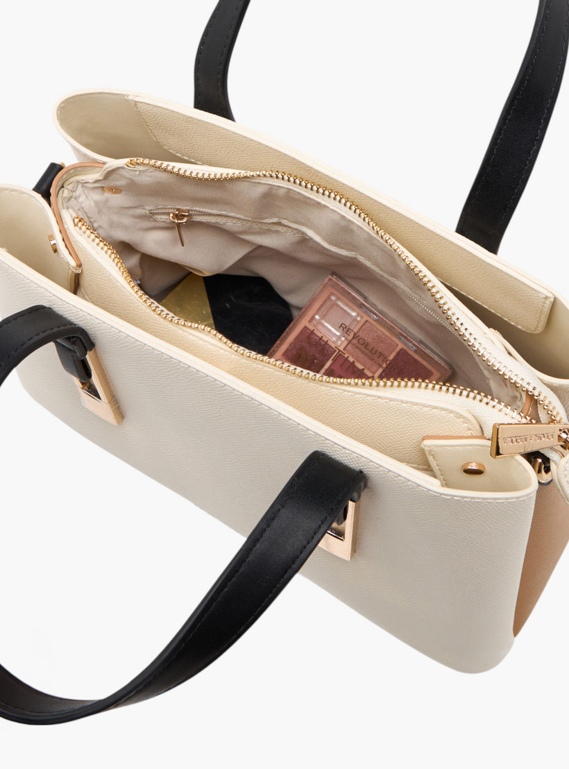 شنطة توتي سادة بمقبض مزدوج وحزام قابل للفصل من فلورا بيلا-women-bagsandwallets-handbags-image-10