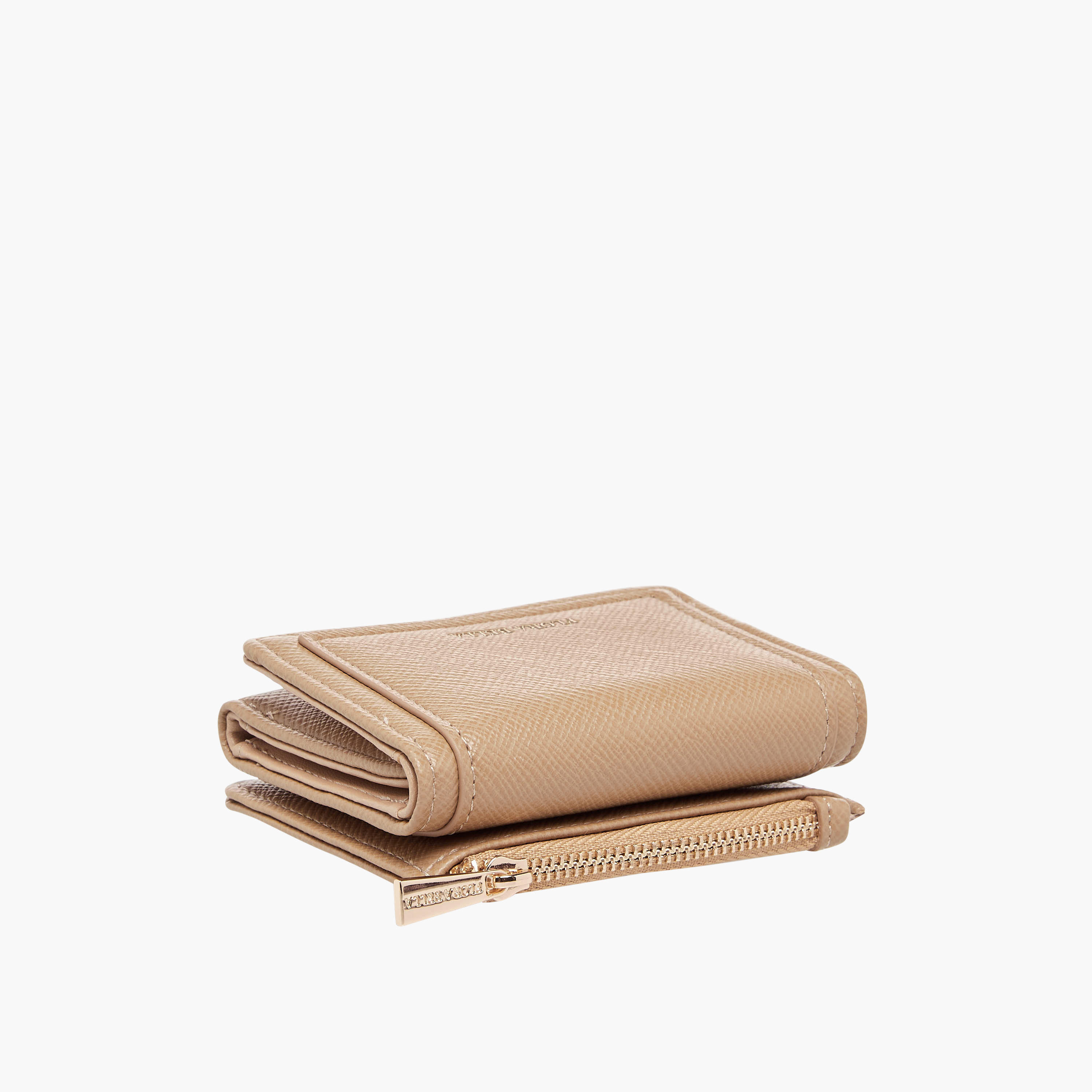 Flora Bella Textured Tri-Fold Wallet with Snap Button Closure-women-bagsandwallets-wallets-image-4