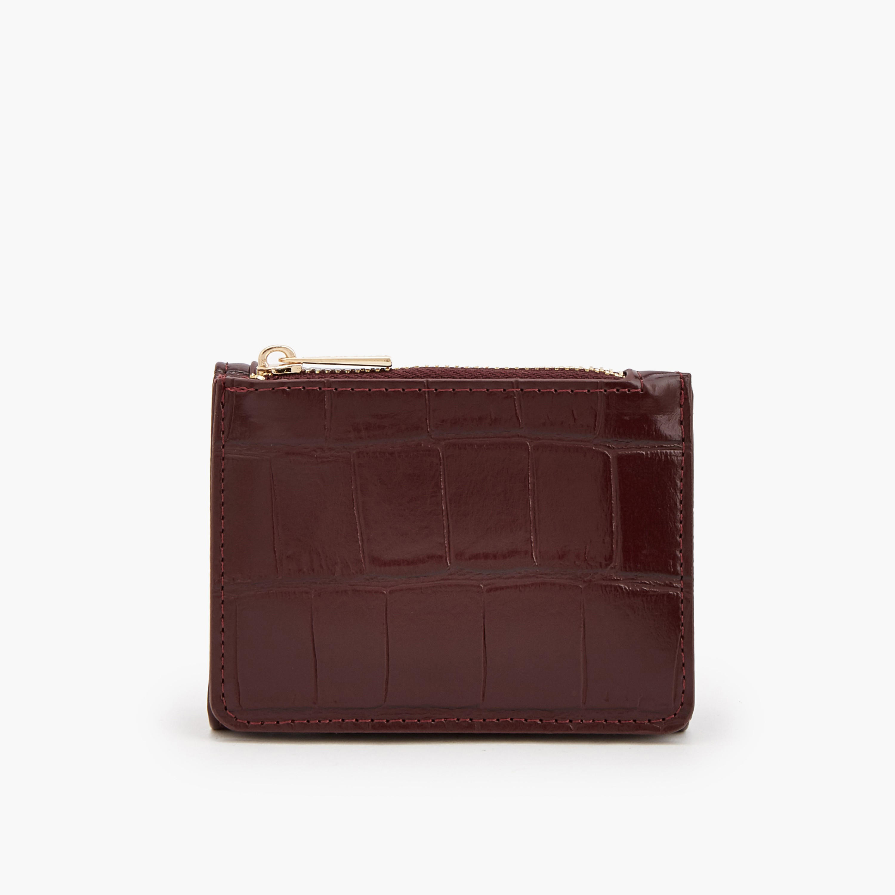 Flora Bella Textured Trifold Wallet with Zip Pocket-women-bagsandwallets-wallets-image-2