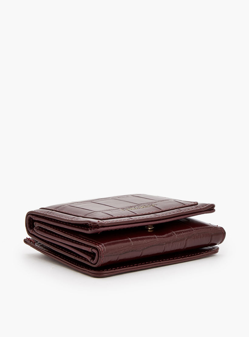 Flora Bella Textured Trifold Wallet with Zip Pocket-women-bagsandwallets-wallets-image-4