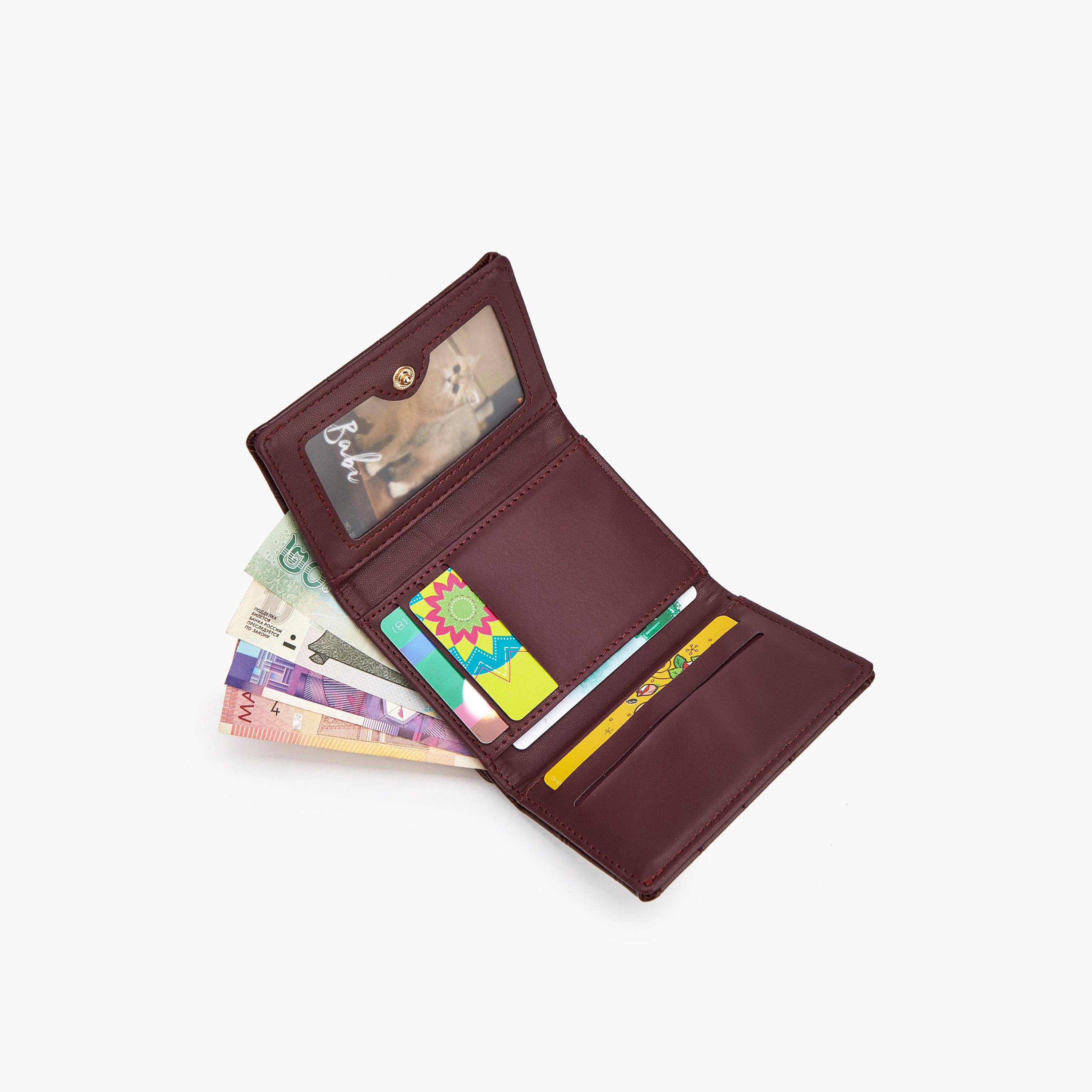Flora Bella Textured Trifold Wallet with Zip Pocket-women-bagsandwallets-wallets-image-7