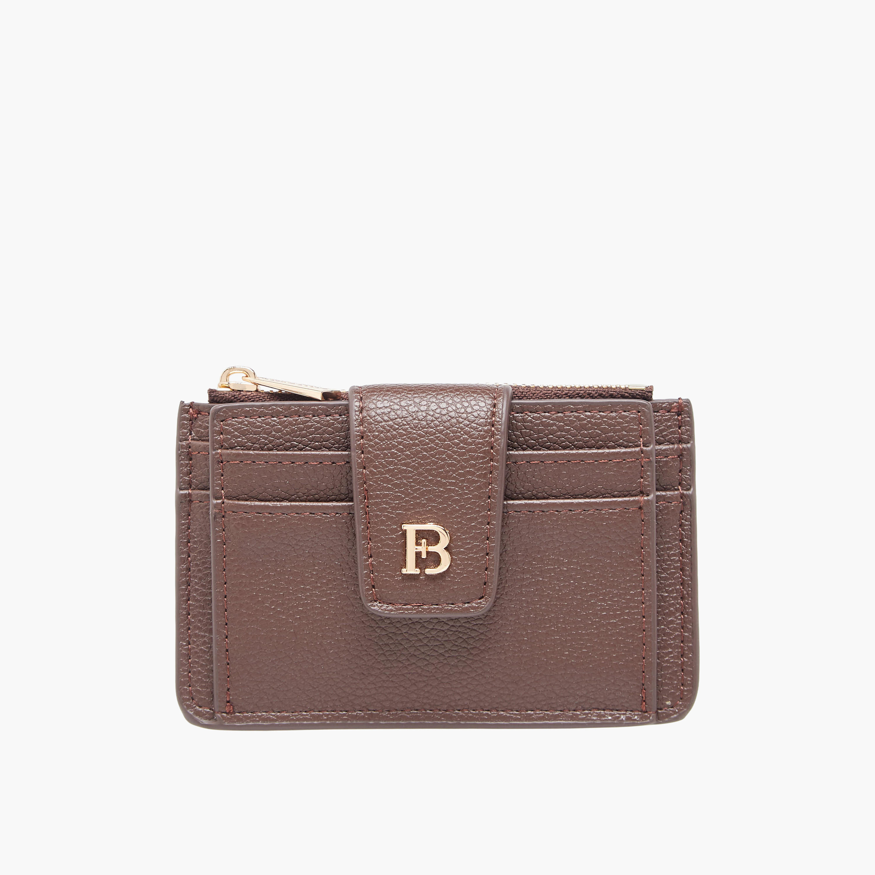 Flora Bella Textured Card Holder with Button Closure-women-bagsandwallets-wallets-image-1