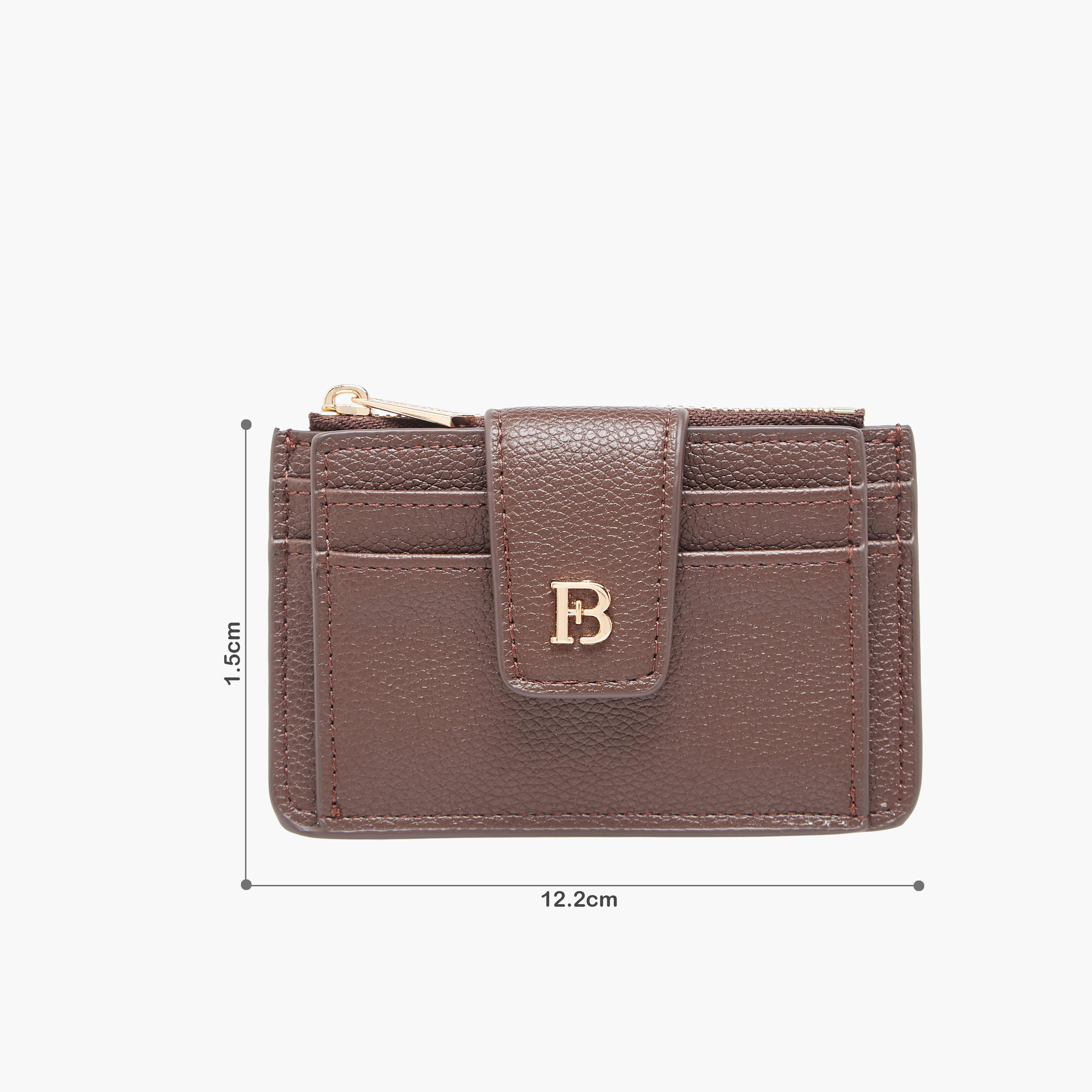 Flora Bella Textured Card Holder with Button Closure-women-bagsandwallets-wallets-image-2