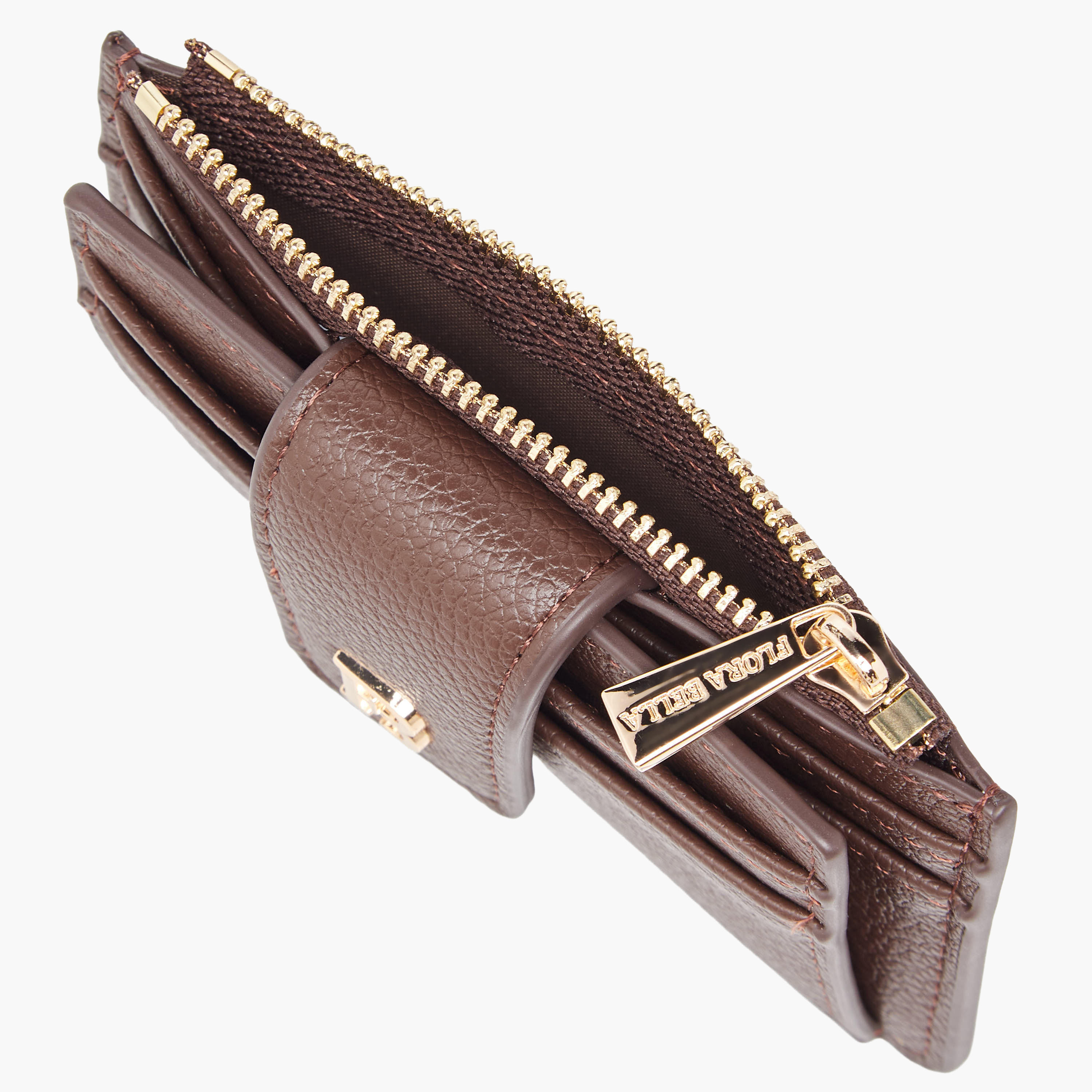 Flora Bella Textured Card Holder with Button Closure-women-bagsandwallets-wallets-image-5