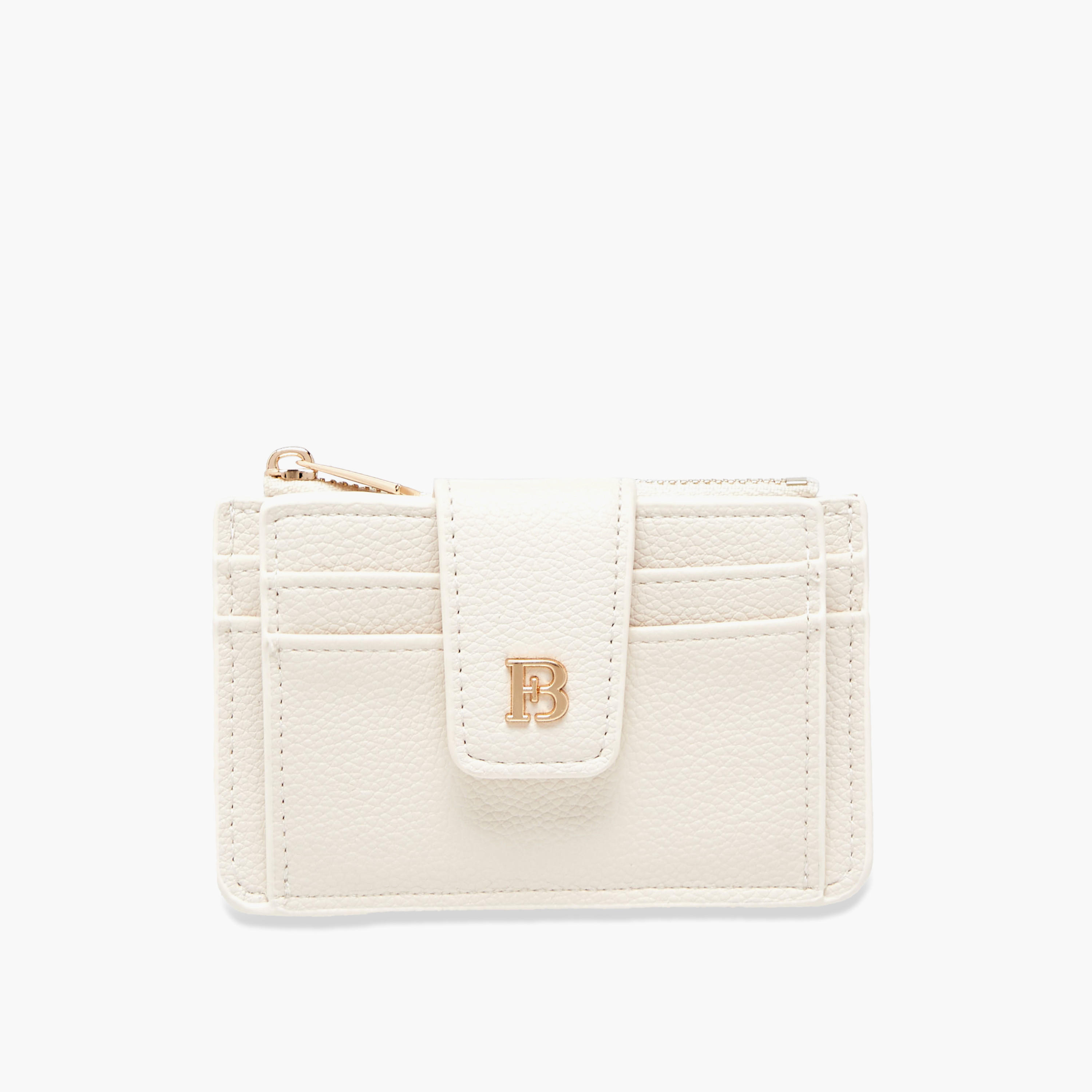 Flora Bella Textured Card Holder with Button Closure-women-bagsandwallets-wallets-image-1