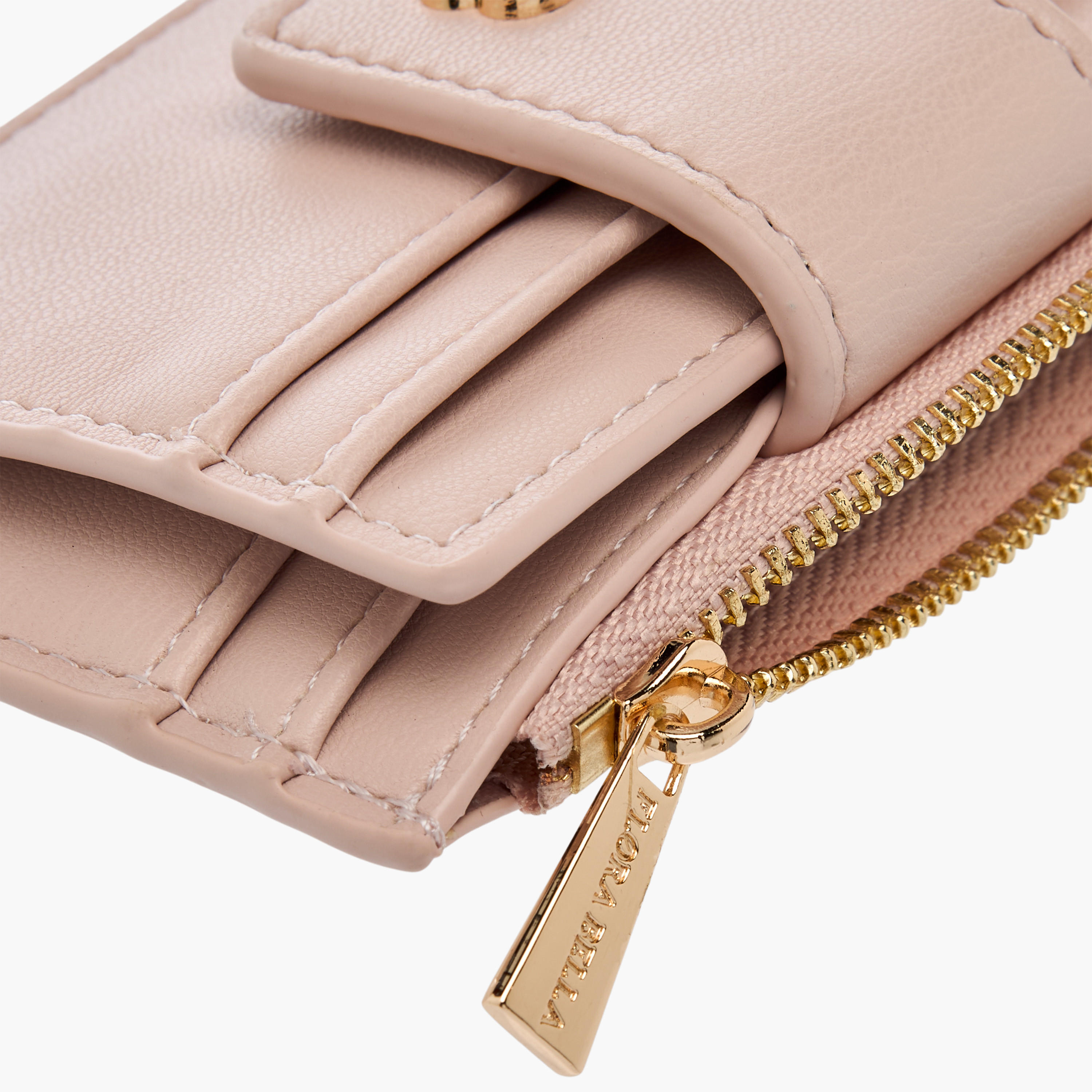 Flora Bella Solid Card Holder with Zip Closure-women-bagsandwallets-wallets-image-4