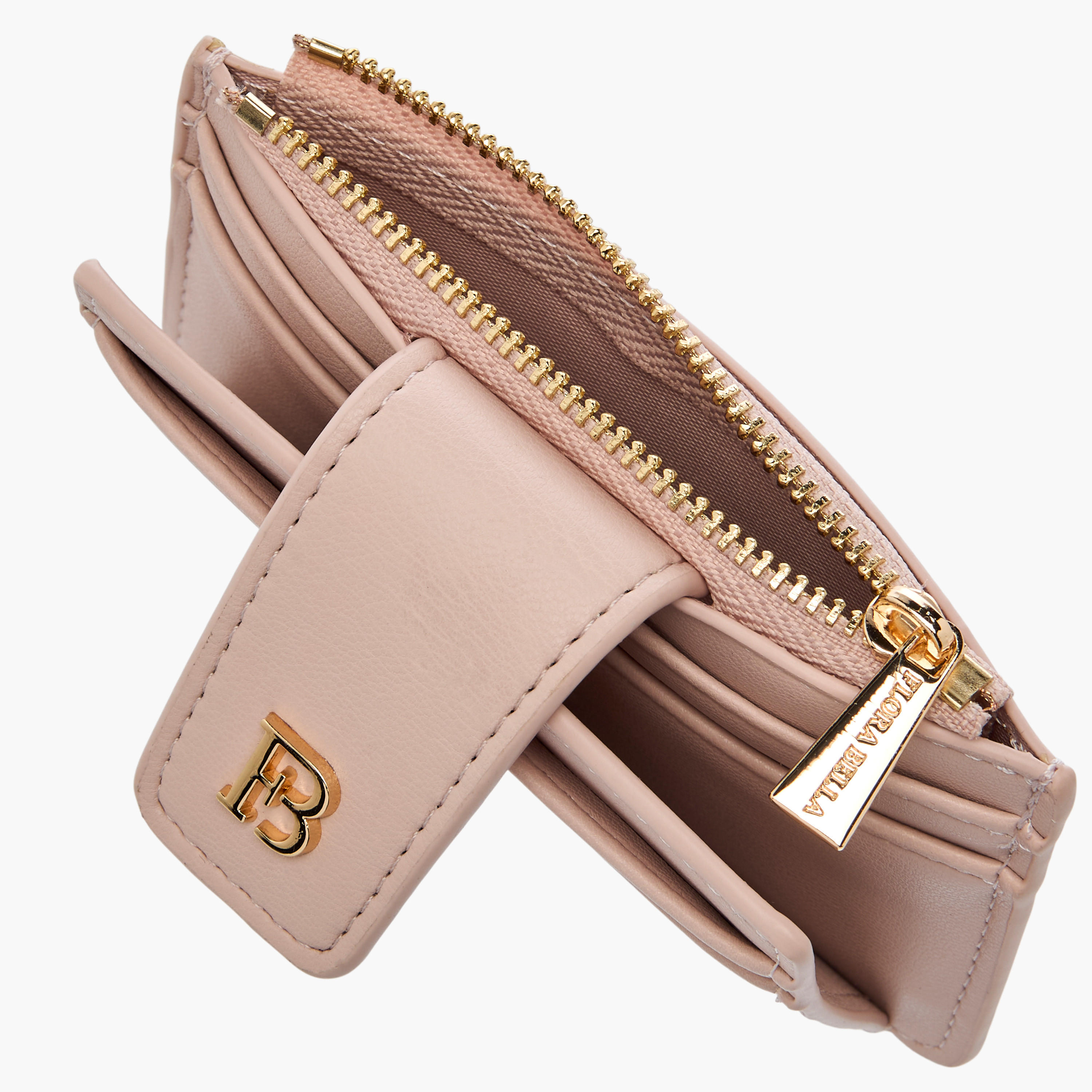Flora Bella Solid Card Holder with Zip Closure-women-bagsandwallets-wallets-image-5