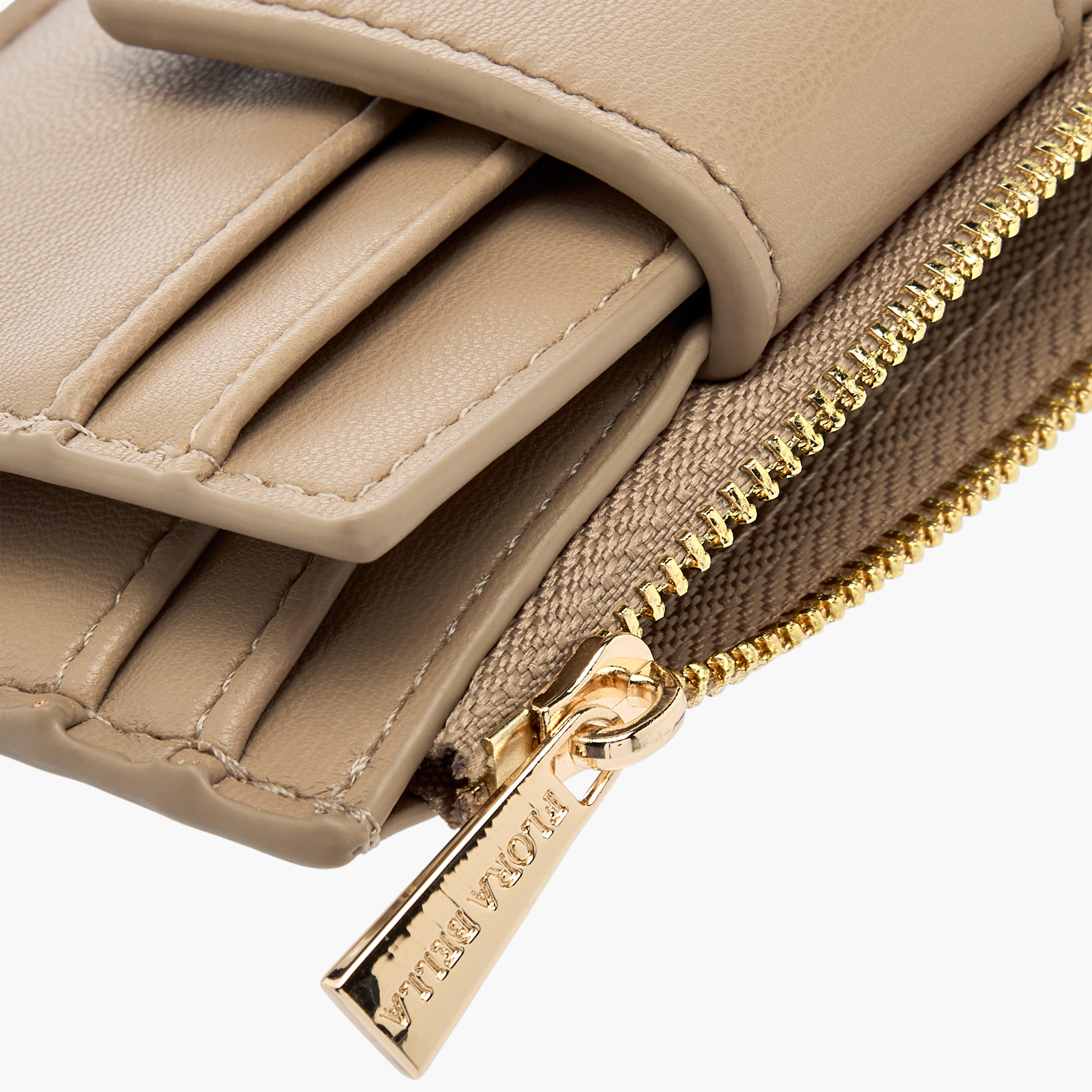 Flora Bella Solid Card Holder with Zip Closure-women-bagsandwallets-wallets-image-4