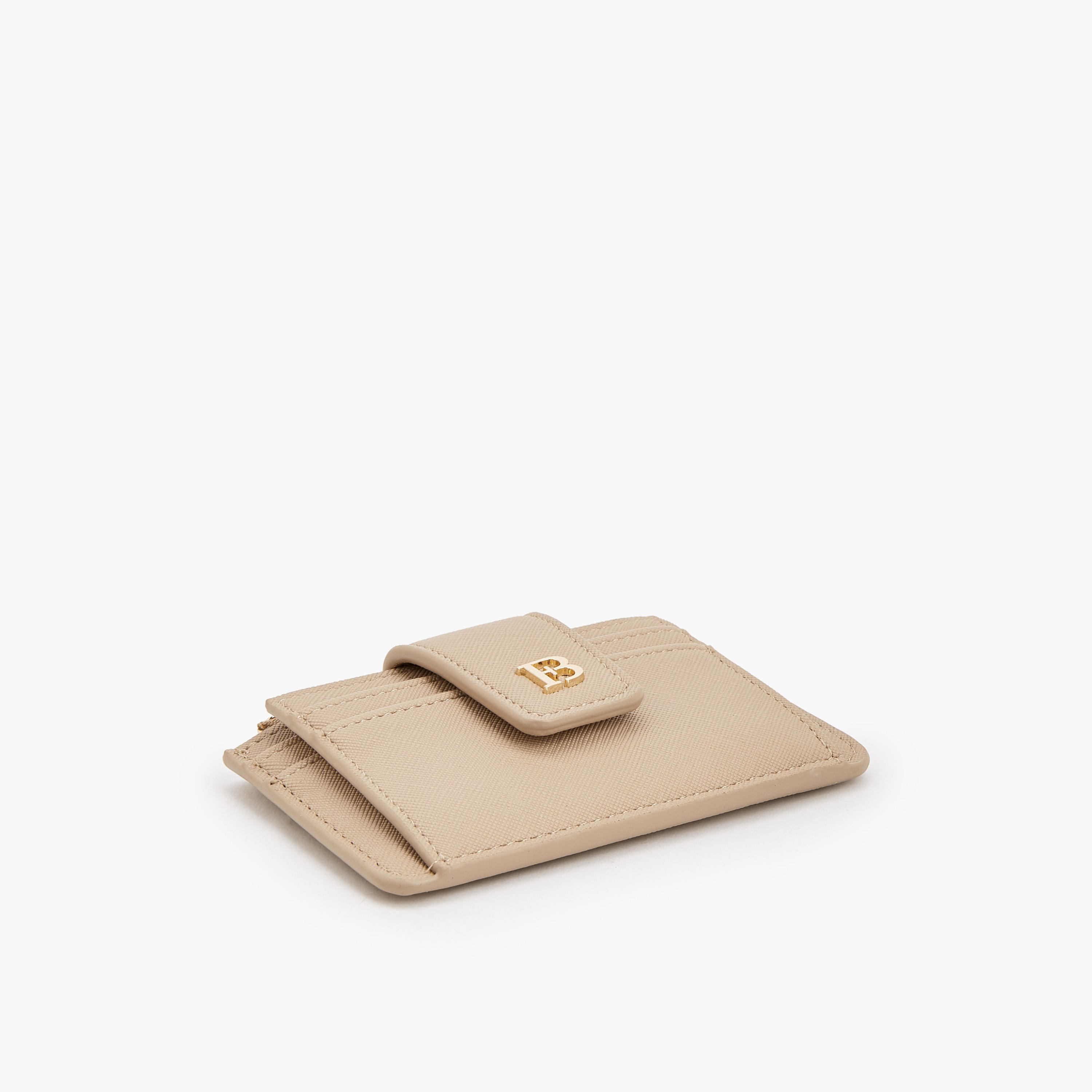 حافظة بطاقات سادة بجيب بسحّاب من فلورا بيلا-women-bagsandwallets-wallets-image-4