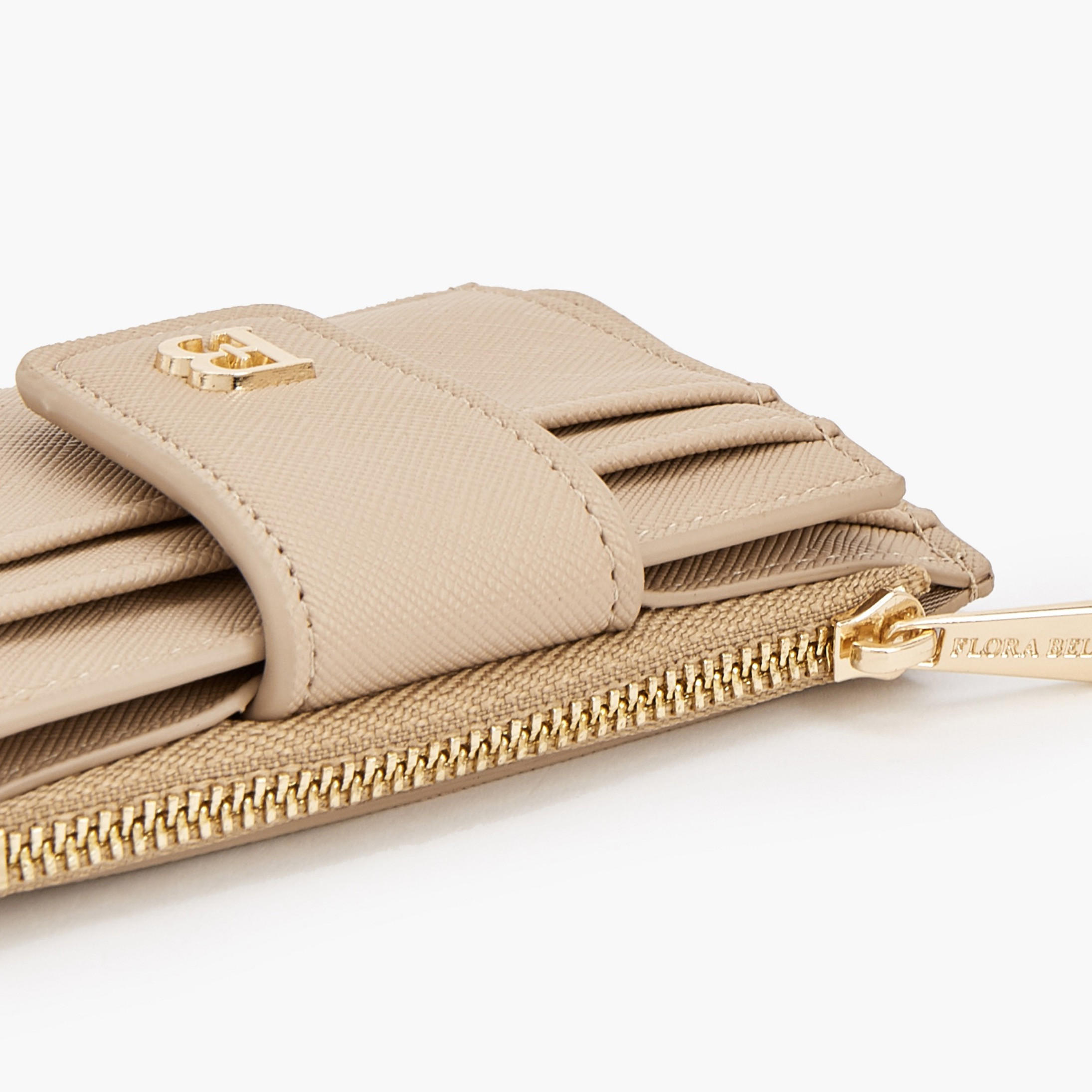 حافظة بطاقات سادة بجيب بسحّاب من فلورا بيلا-women-bagsandwallets-wallets-image-5