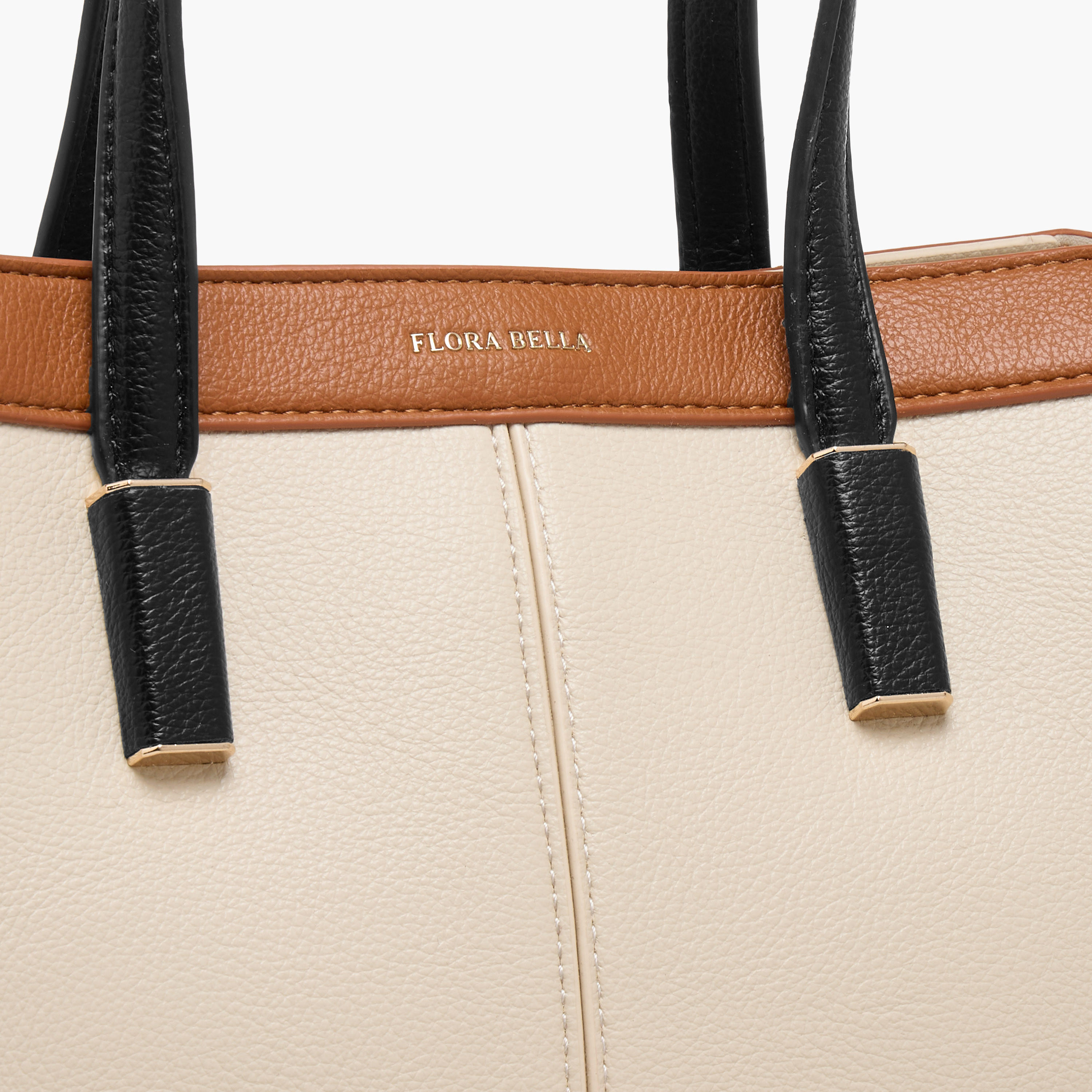 شنطة توت بألواح وبحزام قابل للفصل وسحّاب إغلاق من فلورا بيلا-women-bagsandwallets-handbags-image-5